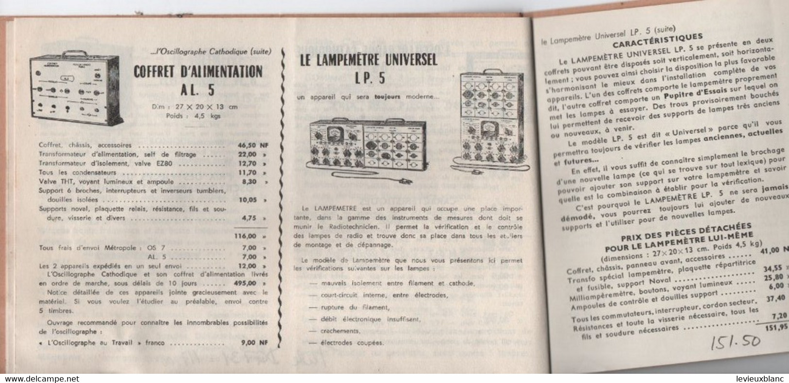 Les Appareils De Mesure En Radio/Ils Sont Maintenant à Votre Portée/L. PERICONE/PERLOR-RADIO/ Paris/Vers 1960     VPN350 - Aparatos