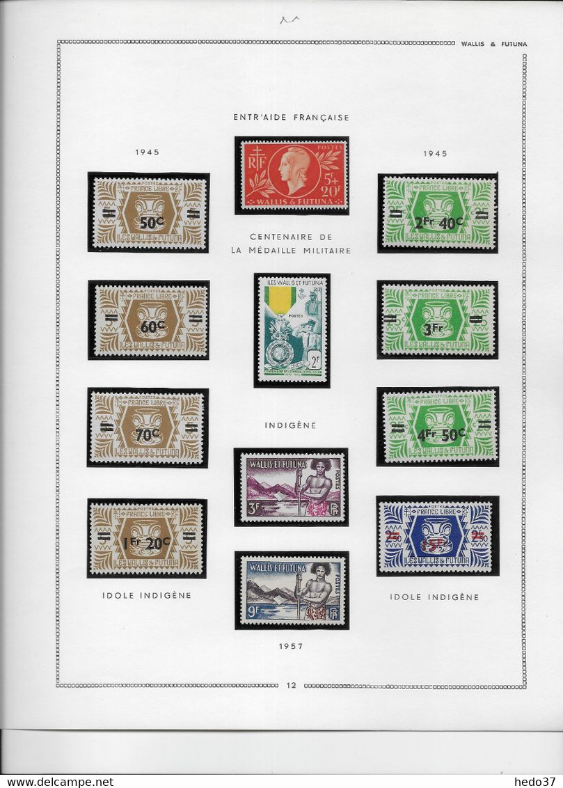 Wallis Et Futuna - Collection Vendue Page Par Page - Neuf ** Sans Charnière - TB - Unused Stamps