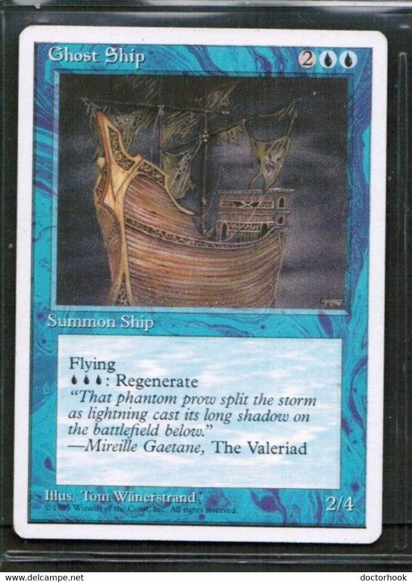 MAGIC The GATHERING  "Ghost Ship"---4th EDITION (MTG--117-4) - Other & Unclassified
