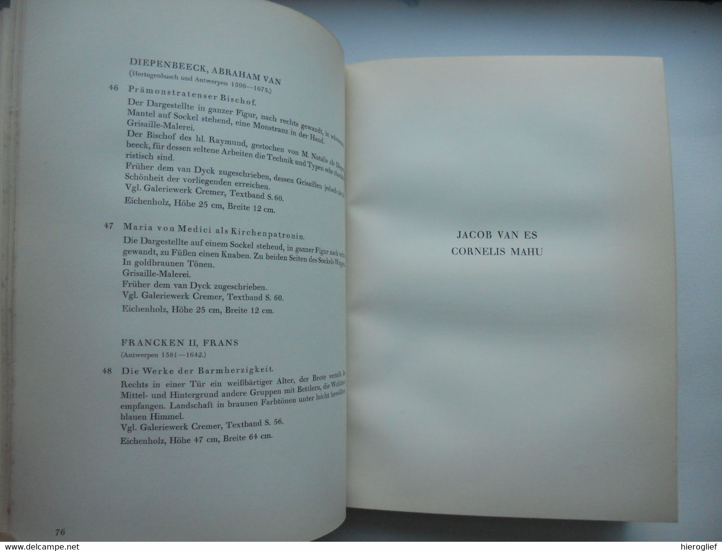 SAMLUNG JOSEF CREMER DORTMUND  1929 berlin w9 wertheim Gemälde Flämischer Meister Französichen Schule