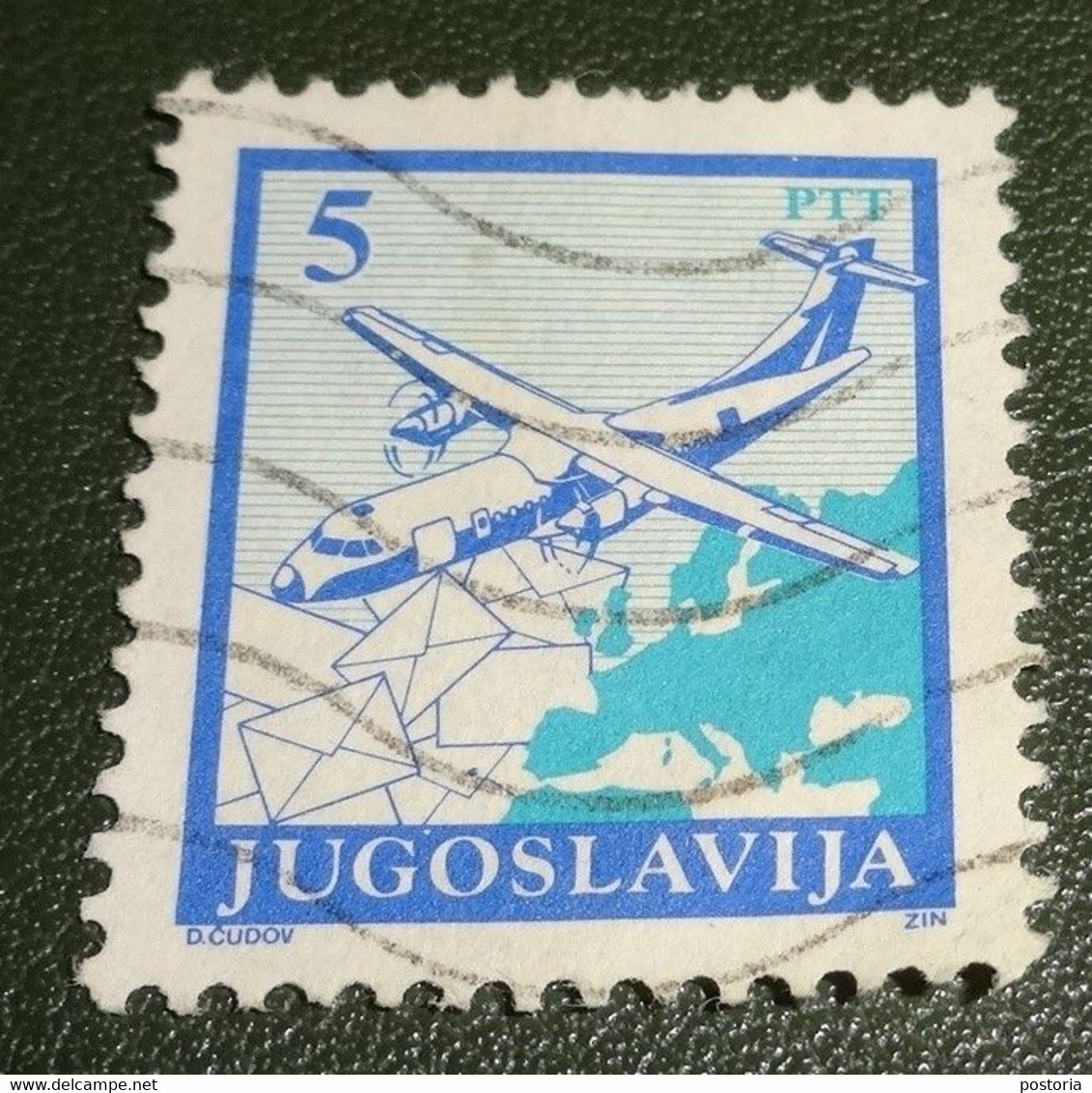 Joegoslavië - Michel - 2399 - 1990 - Gebruikt - Cancelled - Vliegtuigen - Aerospatiale/Aeritalia ATR 42 - Used Stamps