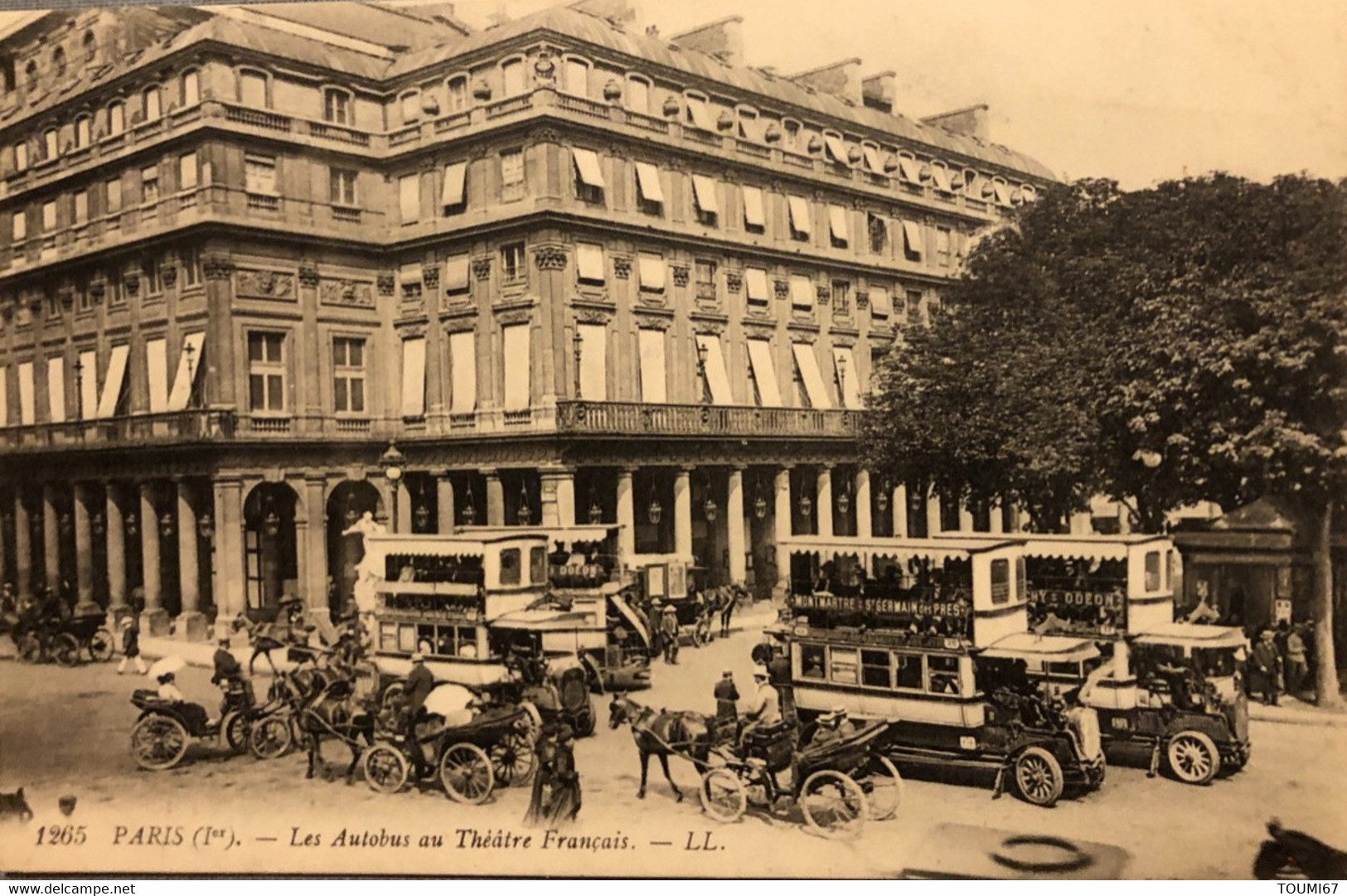 PARIS (1er).—Les Autobus Au Théâtre Français - Other & Unclassified