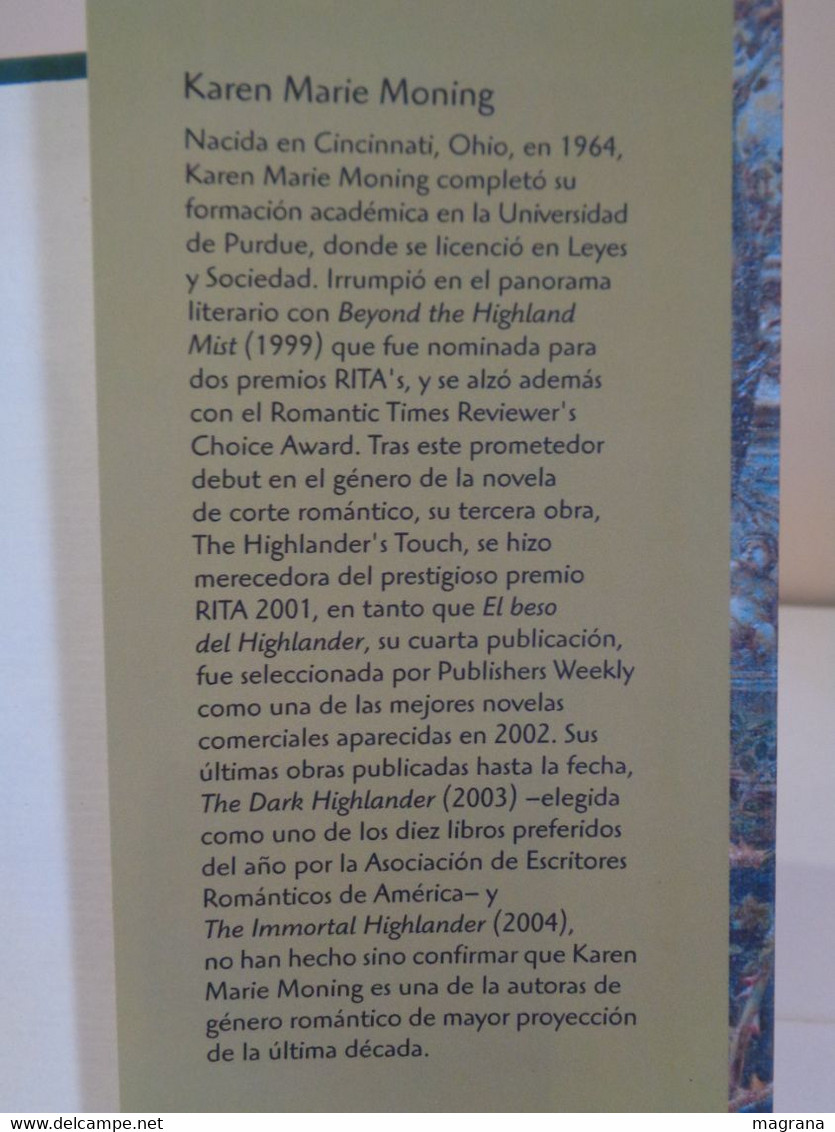 El Beso Del Highlander. Karen Marie Moning. Círculo De Lectores. Traducción De Albert Solé. 2005. - Other & Unclassified