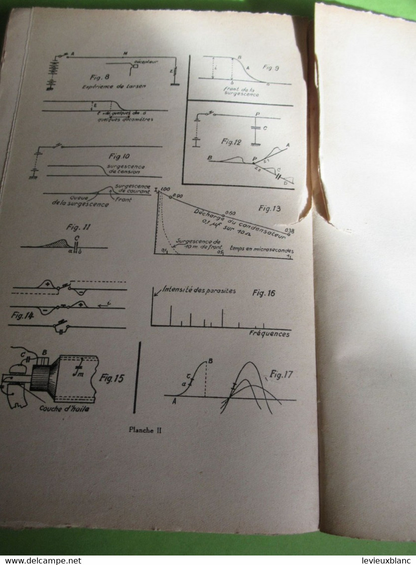 Livre/Les parasites/Blanchart/Ce qu'il faut savoir des perturbations radiophoniques/Union Radio-Club Belgique1935 VPN357