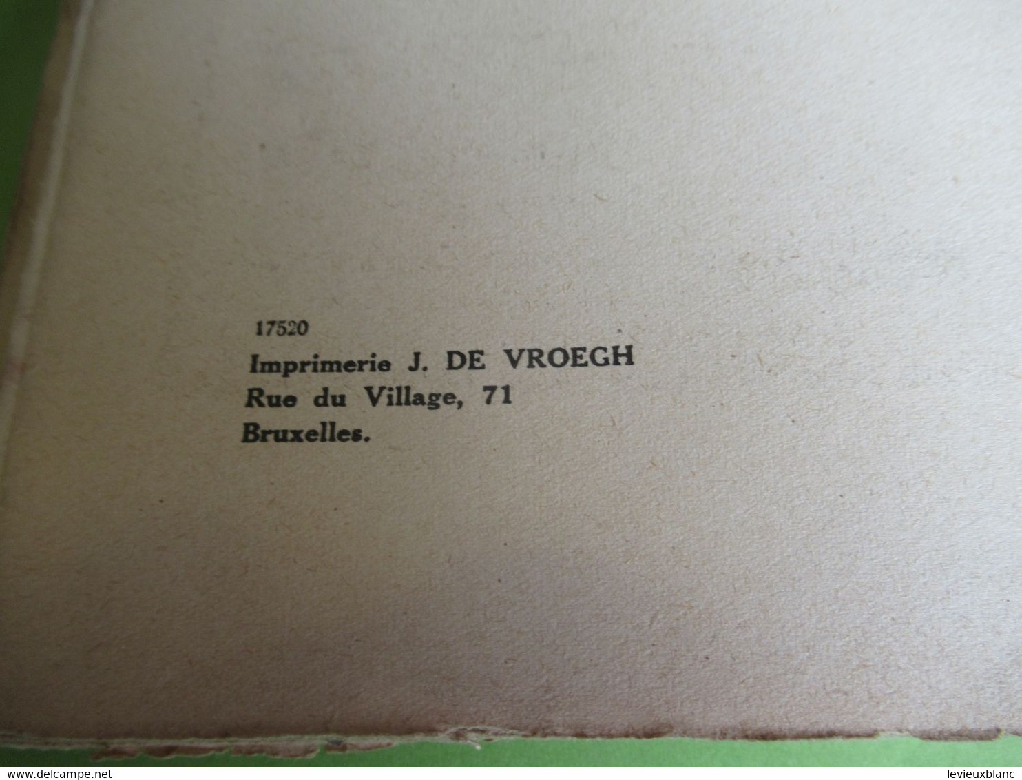 Livre/Les parasites/Blanchart/Ce qu'il faut savoir des perturbations radiophoniques/Union Radio-Club Belgique1935 VPN357