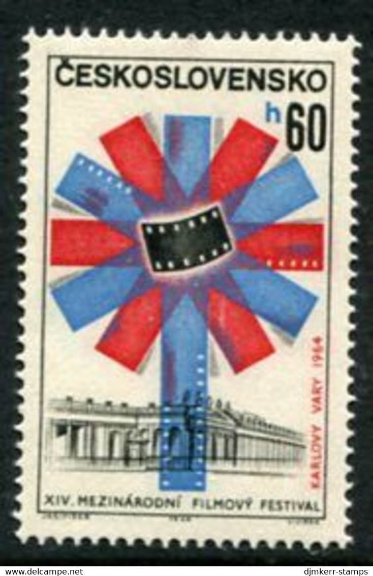 CZECHOSLOVAKIA 1964 Film Festival  MNH / **.  Michel 1477 - Unused Stamps