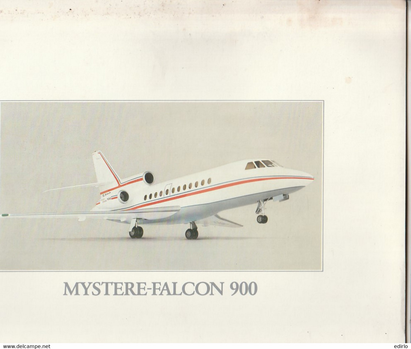 ***  AVIATION  ***  Superbe Documentation De Vente Du Falcon 900 - Options .. Descriptif ... 20 Pages - Publicités