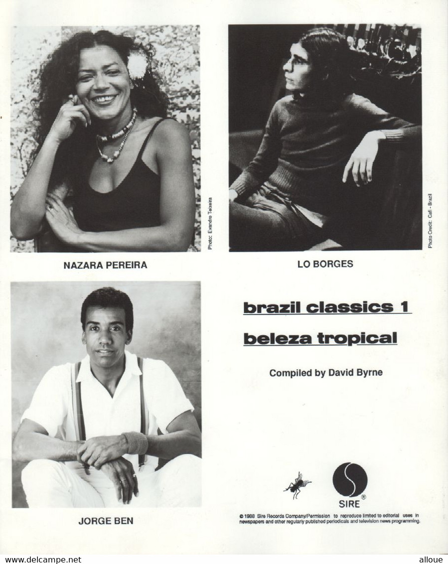 BRAZIL CLASSICS 1 BELEZA TROPICAL - NAZARA PERREIRA - LO BORGES - JORGE BEN - Photos