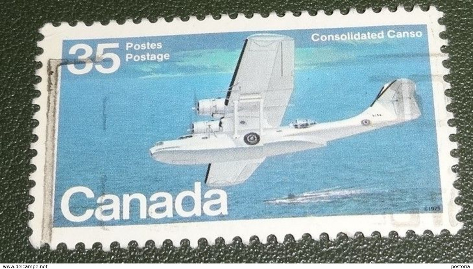 Canada - Michel - 757 - 1979 - Gebruikt - Cancelled - Vliegtuigen - Watervliegtuig - Consolidated Canso - Oblitérés