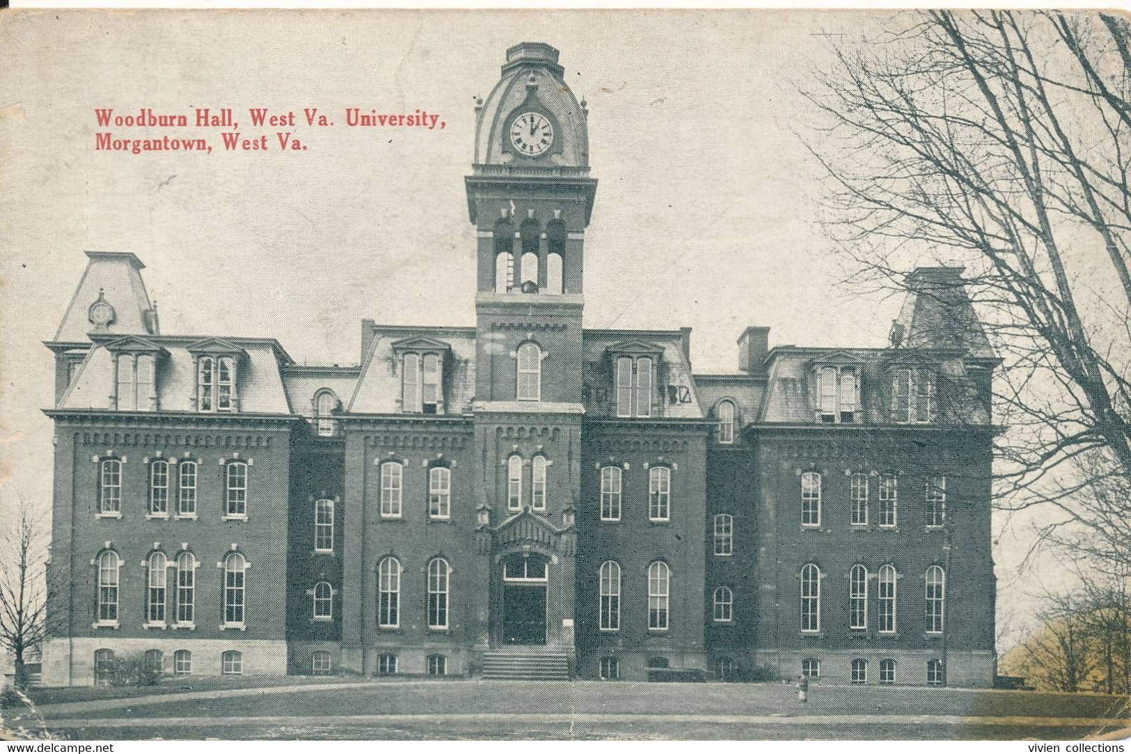 Etats Unis (USA) West Virginia Woodburn Hall University 1919 (Morgantown) - Morgantown