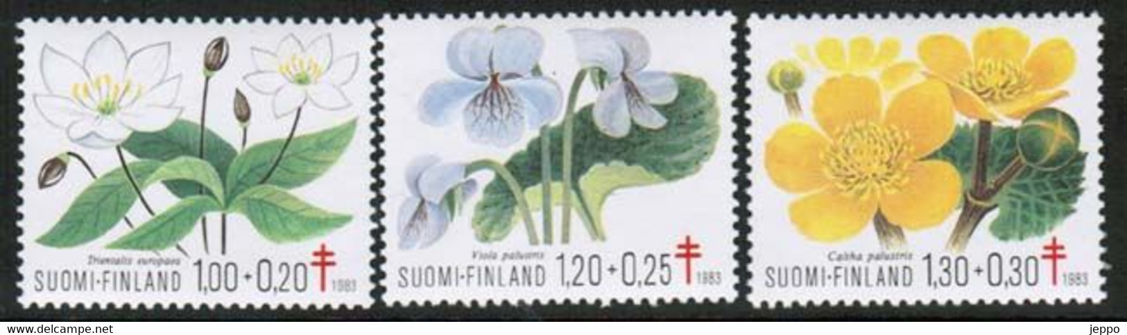 1983 Finland, Antitub. Set MNH. - Ongebruikt
