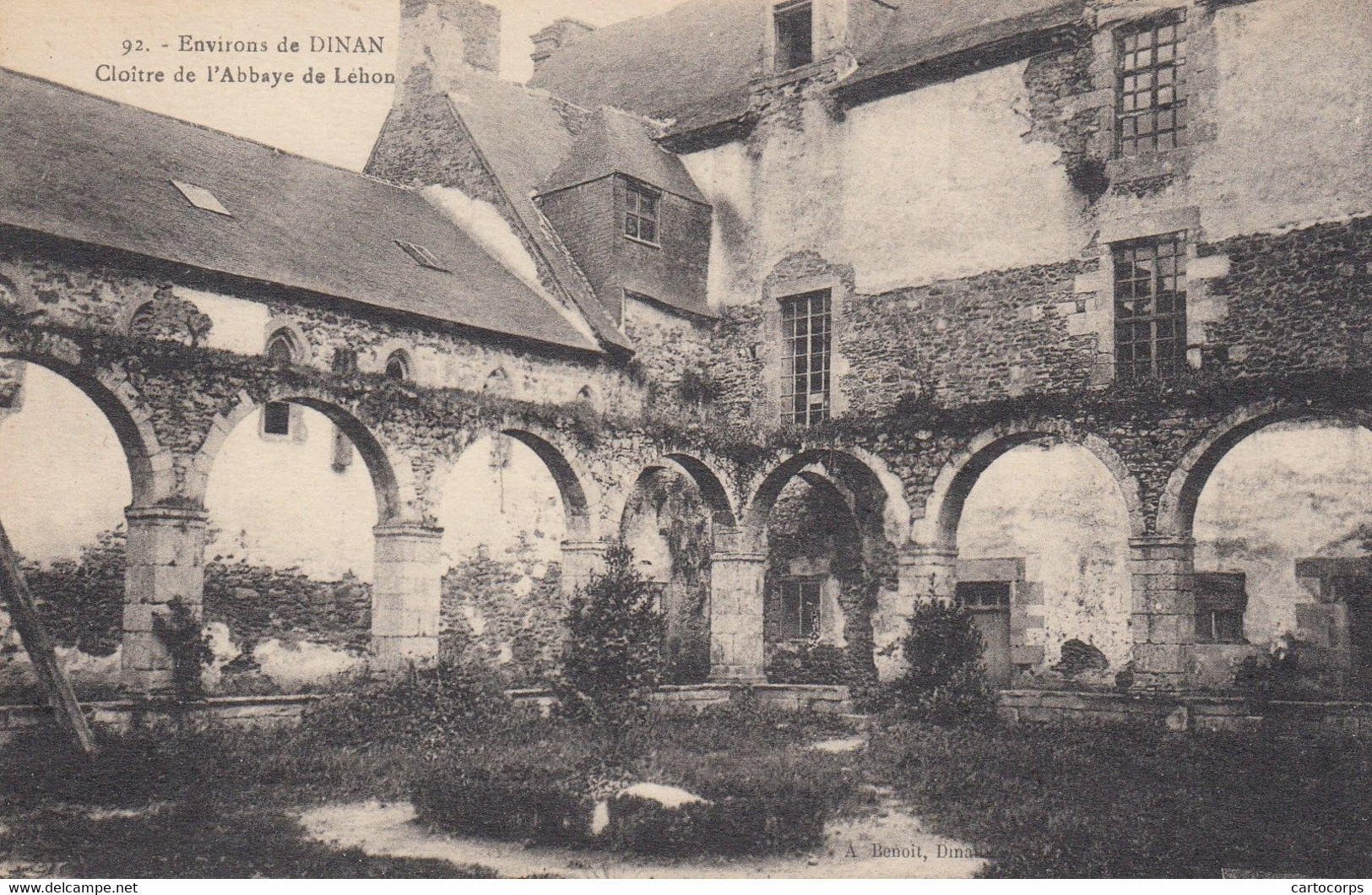 22 - Dinan - Cloître De L'Abbaye De Lehon - Callac