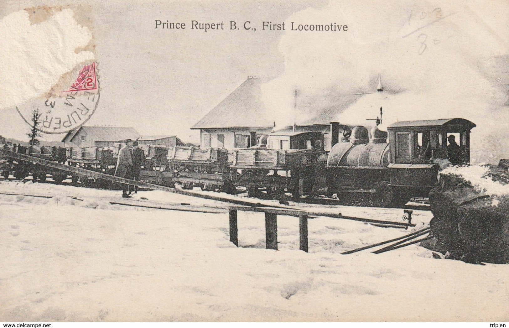 Prince Rupert B. C. - First Locomotive - Prince Rupert