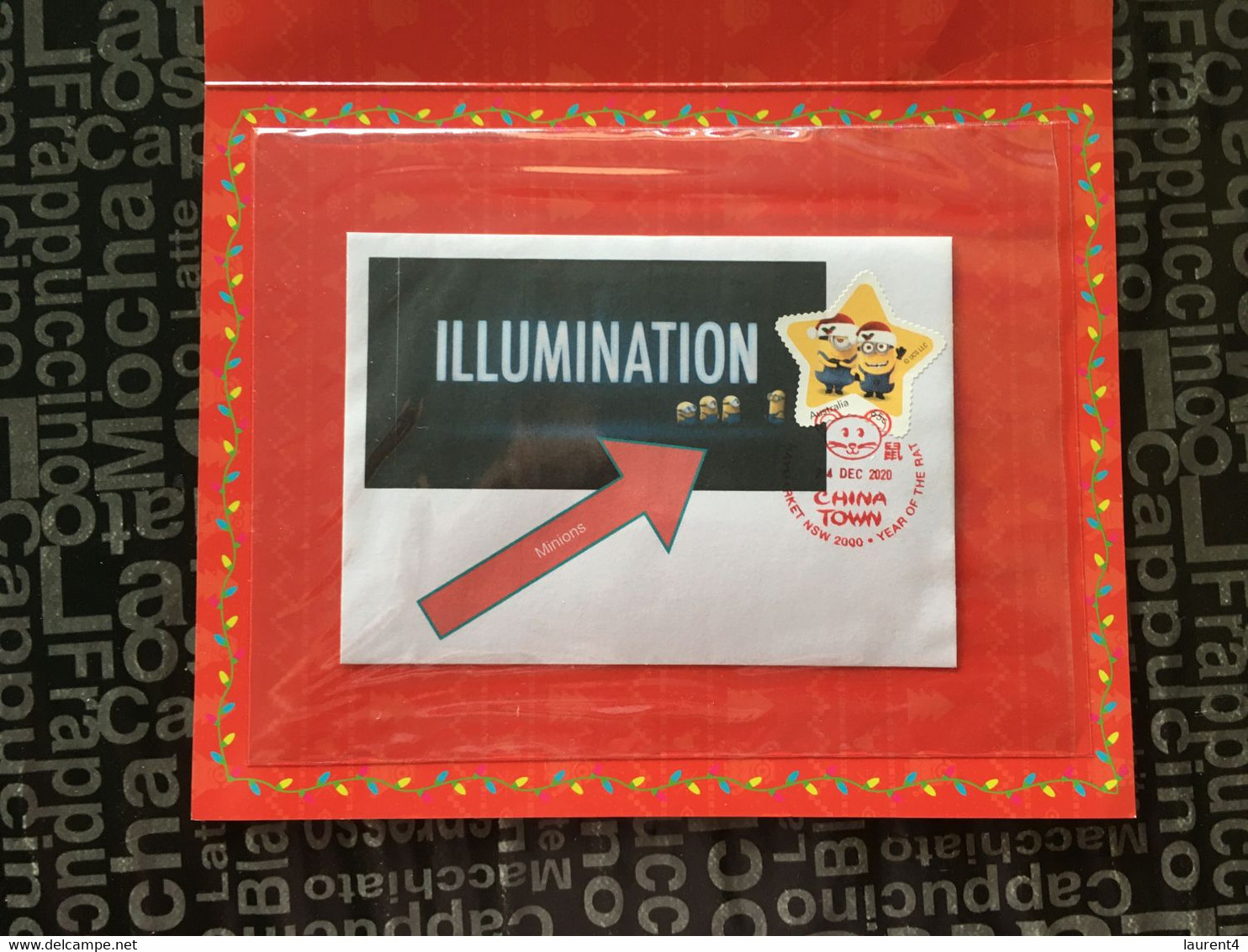 3-12-2021 - Australia - The Minions Illumination - Presentation Folder With 1 Cover - Presentation Packs