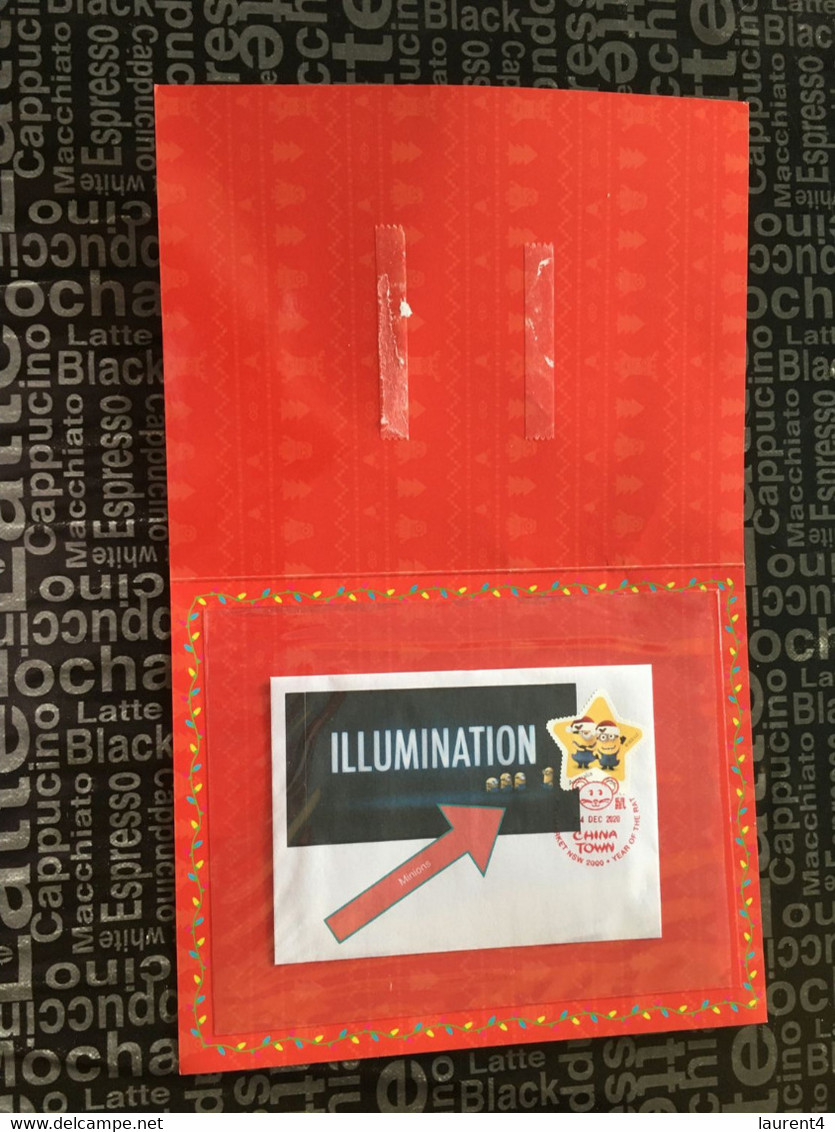 3-12-2021 - Australia - The Minions Illumination - Presentation Folder With 1 Cover - Presentation Packs