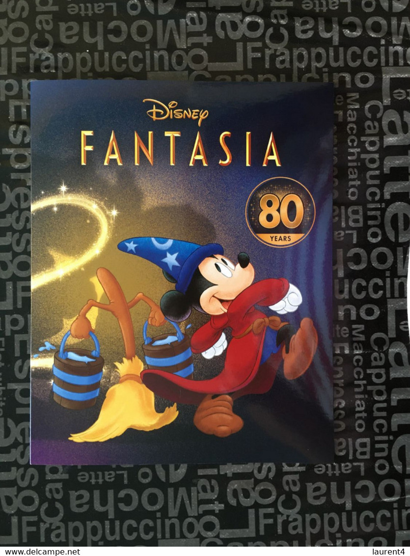 3-12-2021 - Australia - Fantasia 80th Anniversary - Presentation Folder With 1 Cover - (with Mickey Mouse) - Presentation Packs