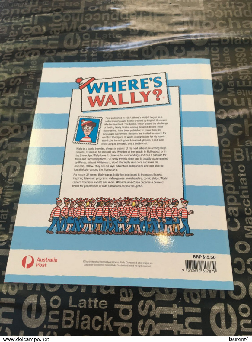 3-12-2021 - Australia - Where's Is Wally - Presentation Folder With 1 Cover - (with Wally Stamp) - Presentation Packs