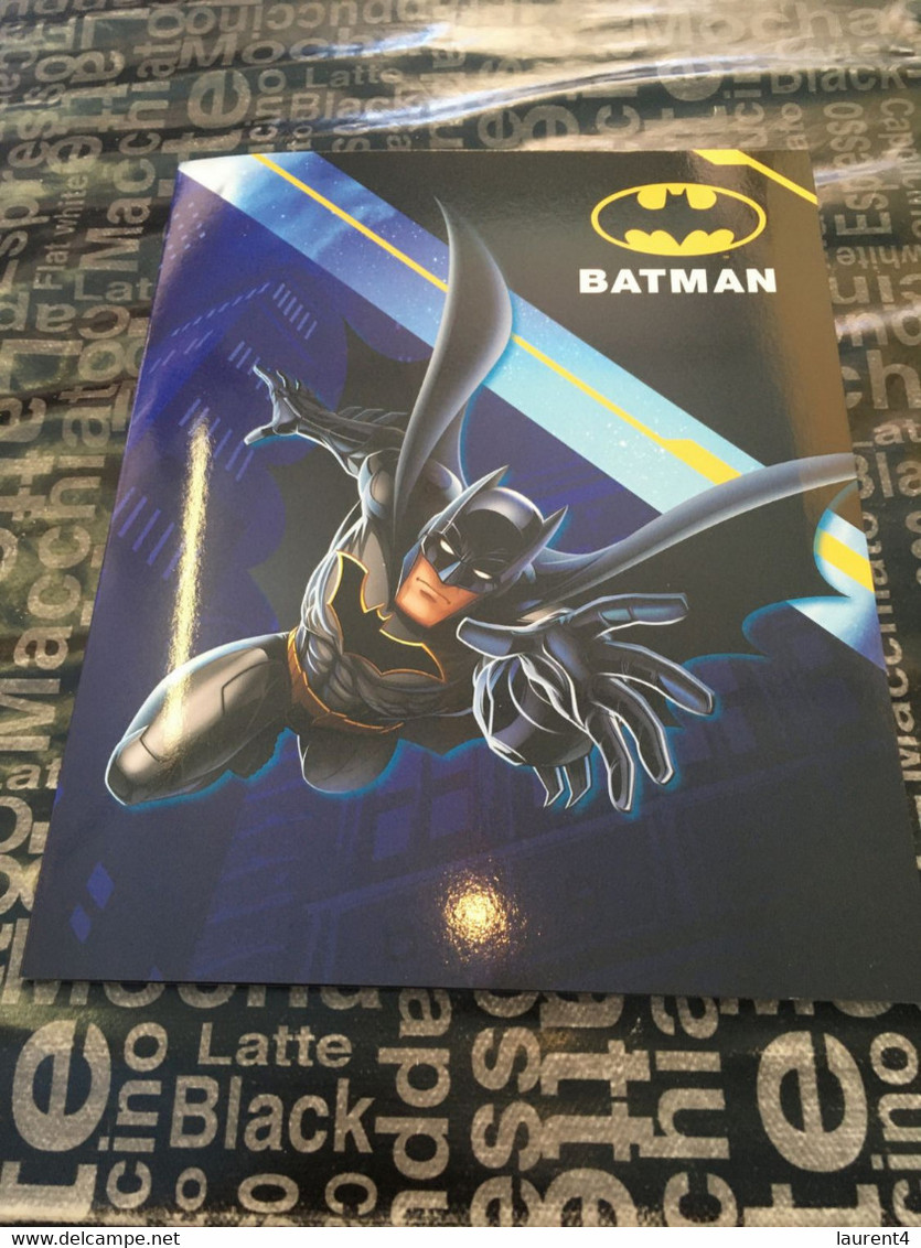 3-12-2021 - Australia - Batman - Presentation Folder With 1 Cover - (with Batwoman Stamp) - Presentation Packs