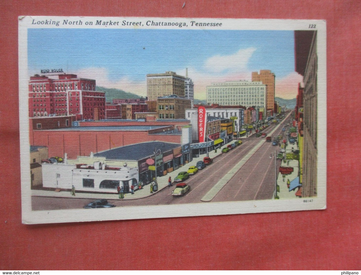 Market Street.  Chattanooga Tennessee > Chattanooga      Ref  5258 - Chattanooga