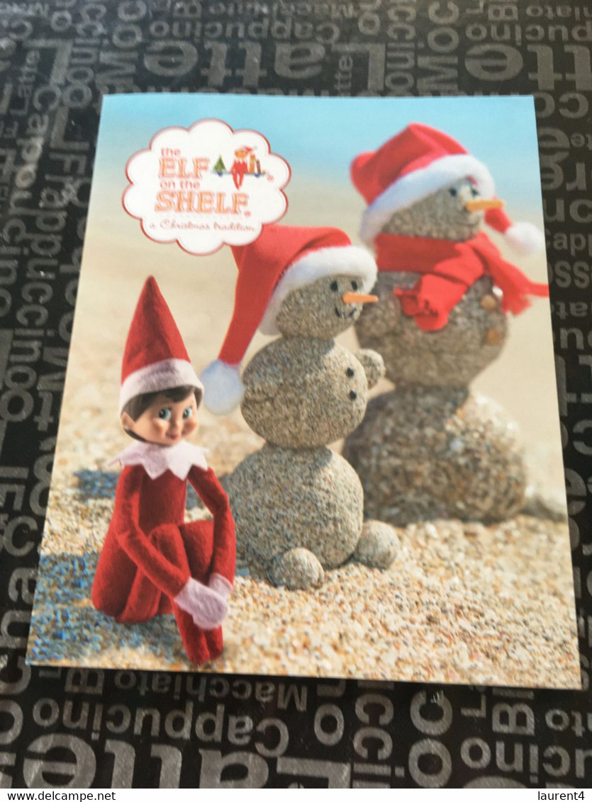 3-12-2021 - Australia - Elf On The Shelf 2021 Issue - Presentation Folder With 1 Cover - (with Elf Stamp) - Presentation Packs