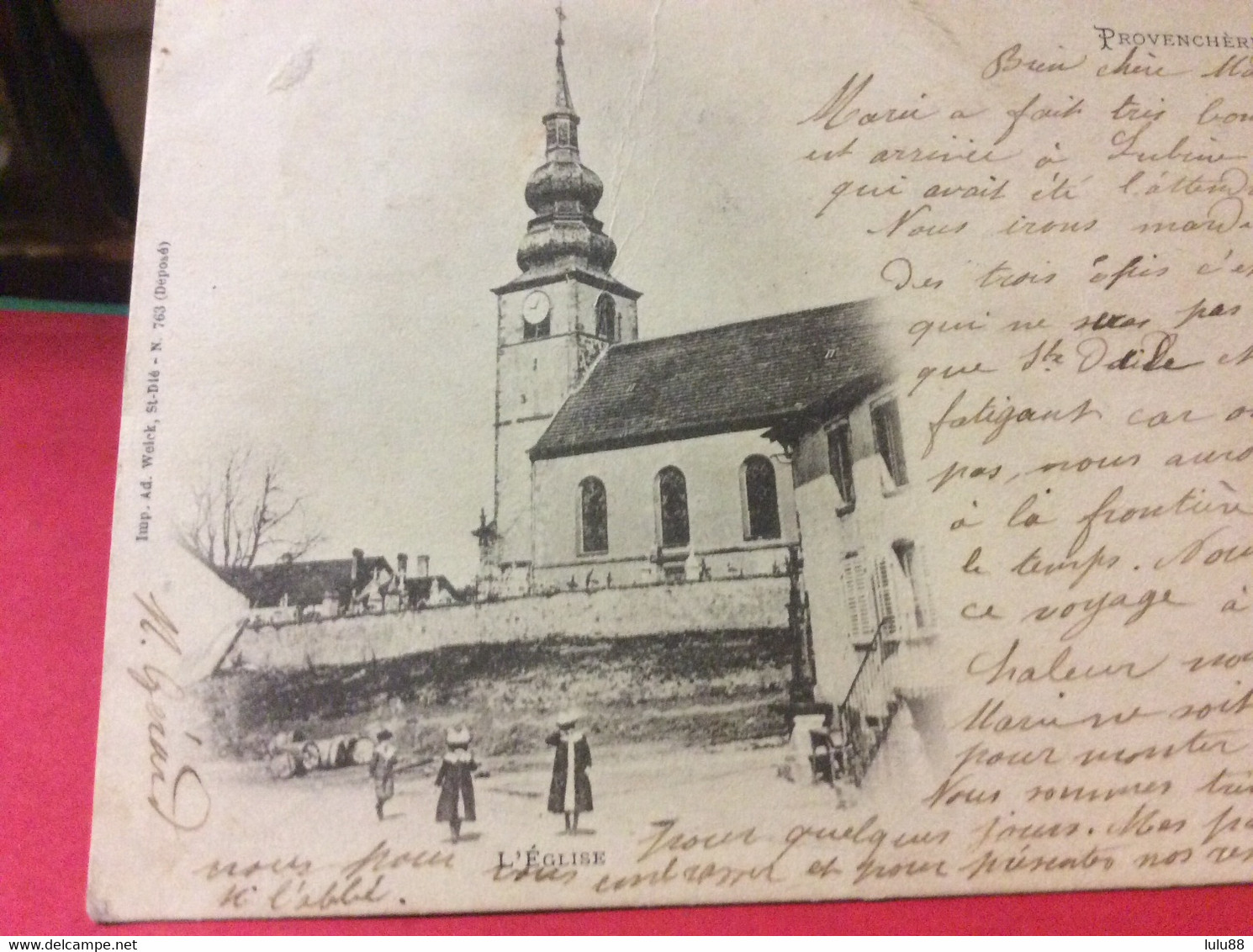 ♥️ PROVENCHERES SUR FAVE. L’eglise  CARTE RARE - Provencheres Sur Fave