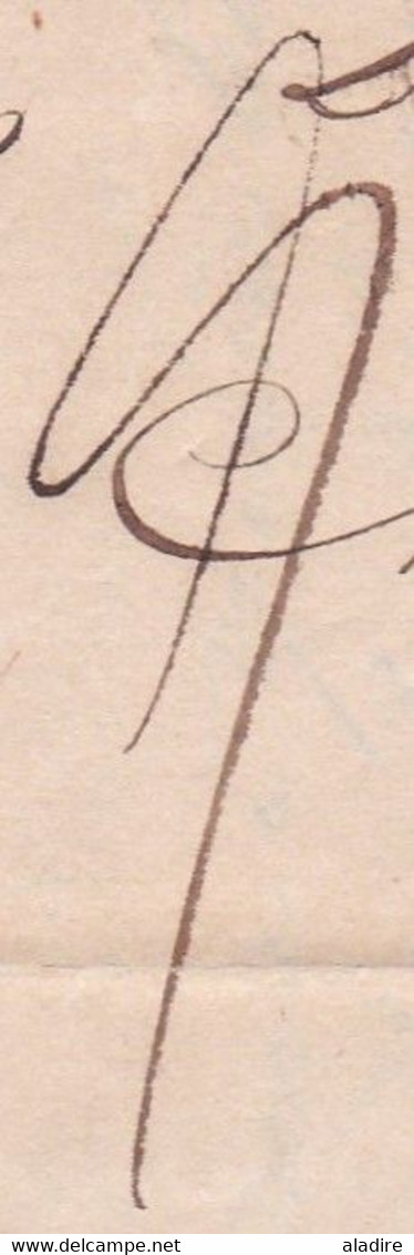 1835 - Marque Postale GENEVE Sur Lettre Pliée Avec Correspondance En Français Vers Chambery, Royaume De Savoie - ...-1845 Precursores