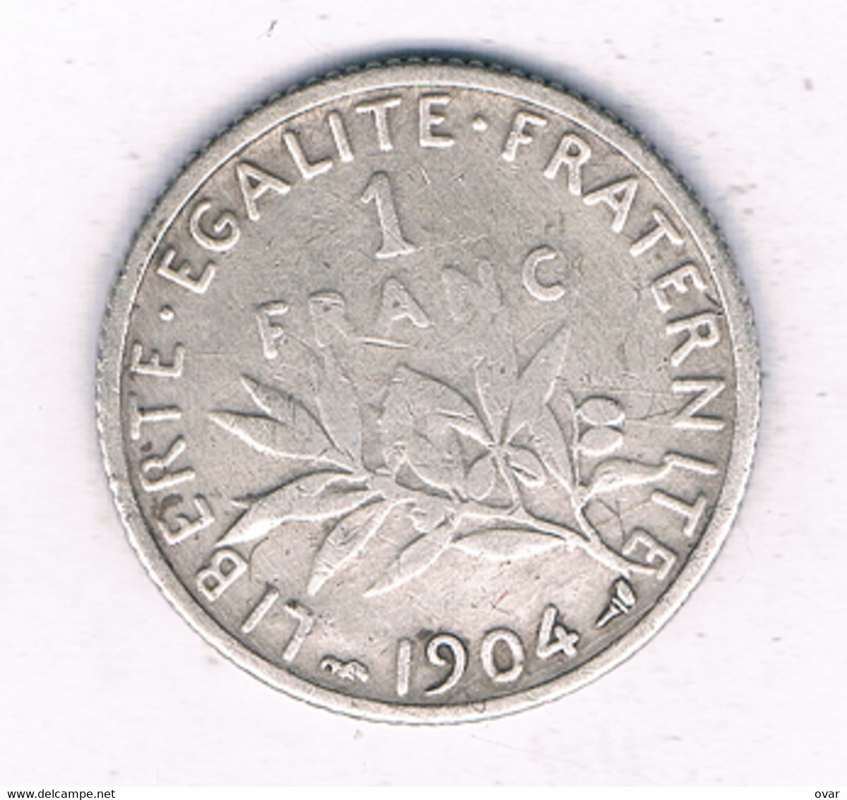 1 FRANC 1904  FRANKRIJK /8482/ - Andere & Zonder Classificatie