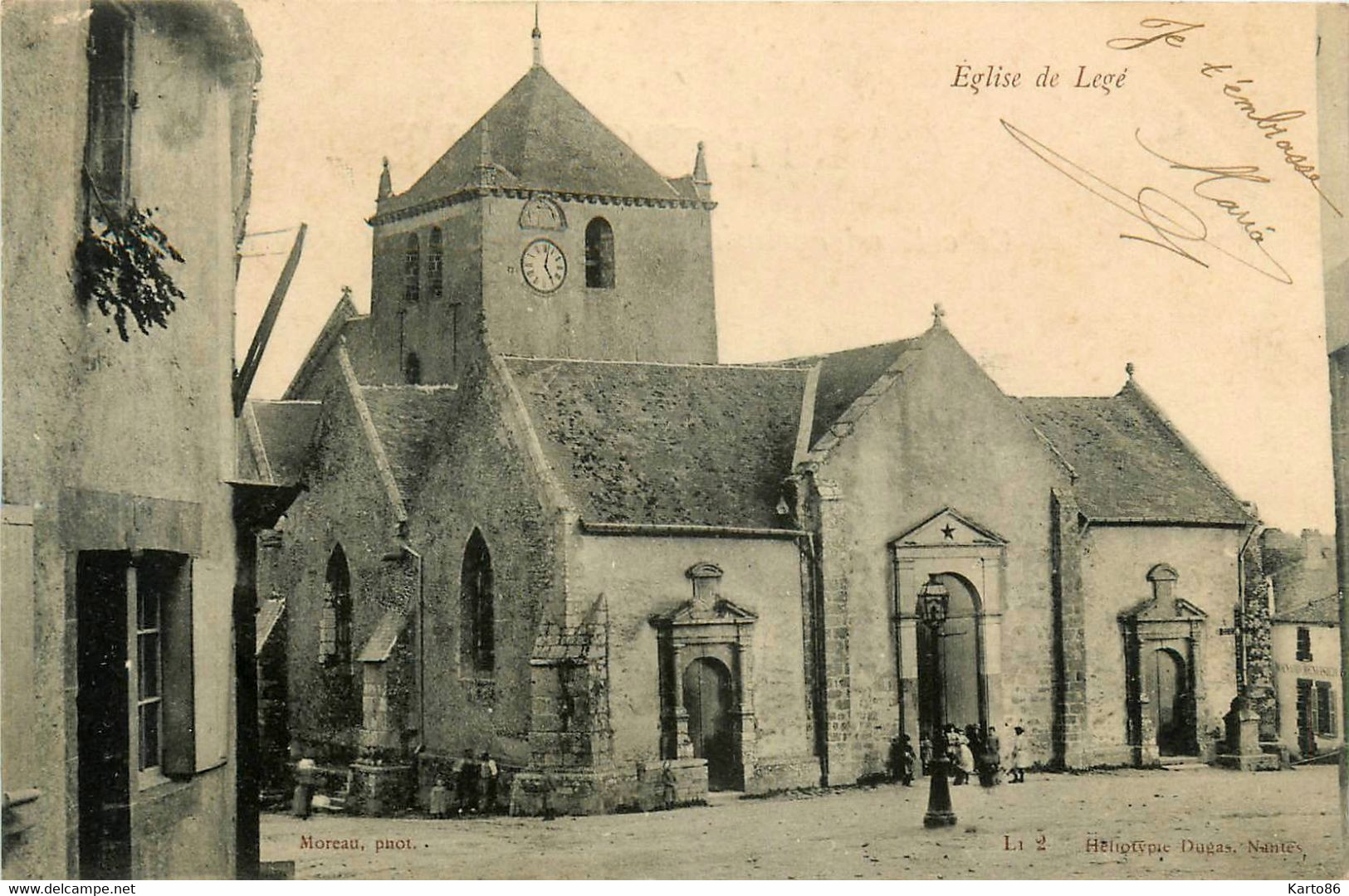 Legé * Place De L'église - Legé