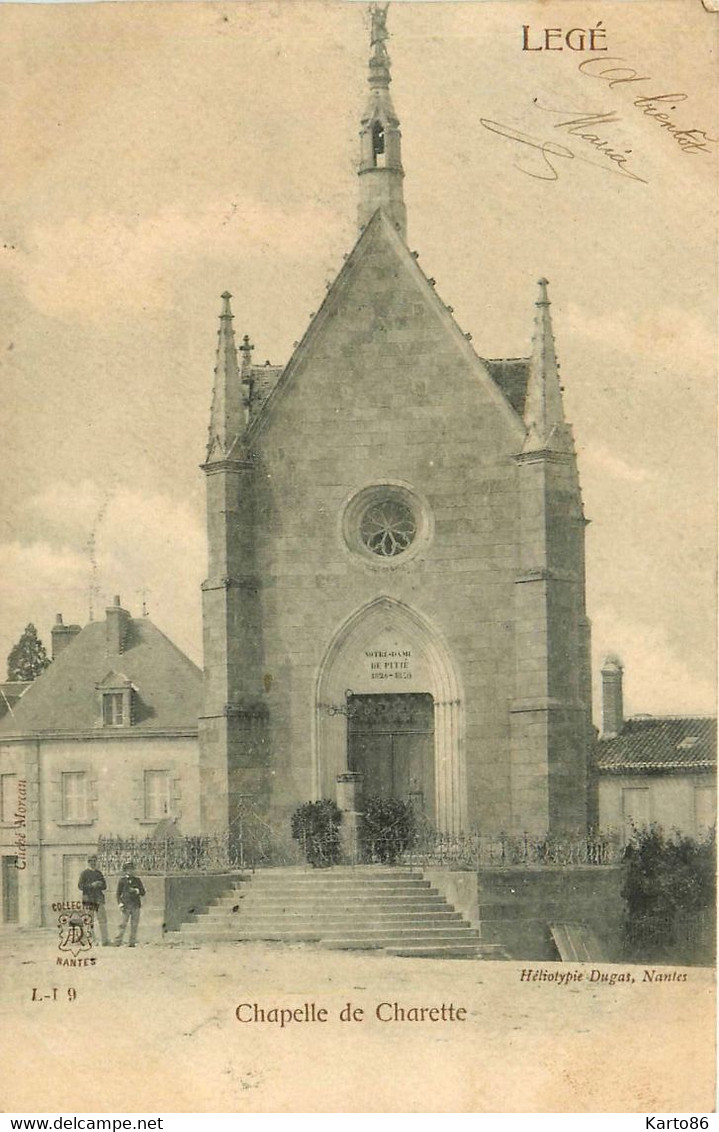 Legé * Place De La Chapelle De La Commune - Legé