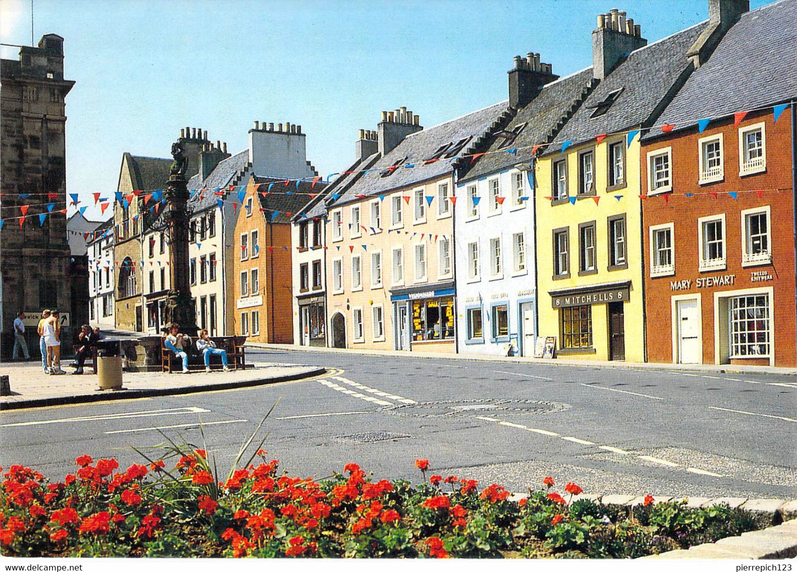 Jedburgh - Rue Du Marché - Roxburghshire