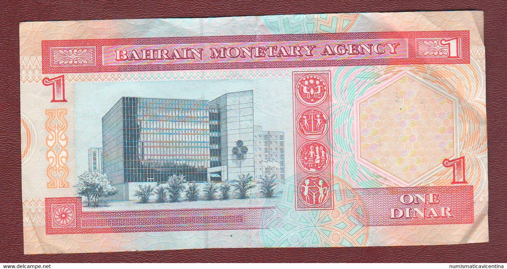 Bahrein 1 Dinaro One Dinar - Bahrein