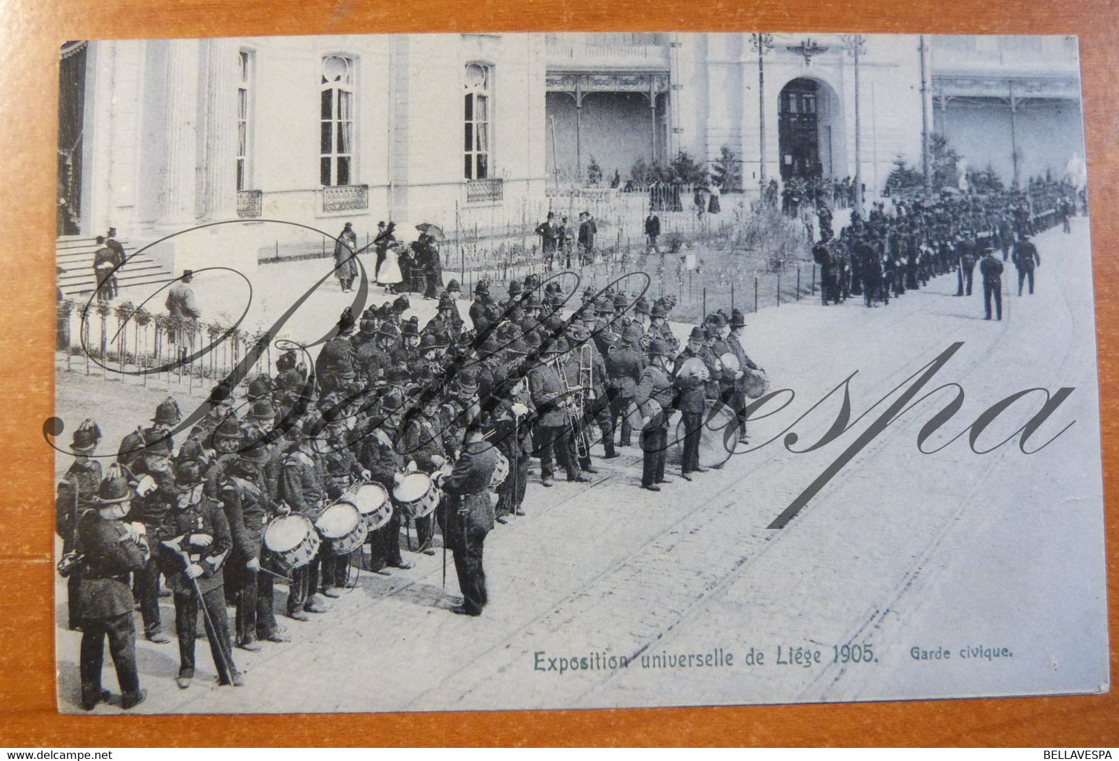 Liége. Exposition 1905. Garde Civique.Fanfare Defilé Muziekkorps Muziekkapel. Nels  N°150 - Esposizioni