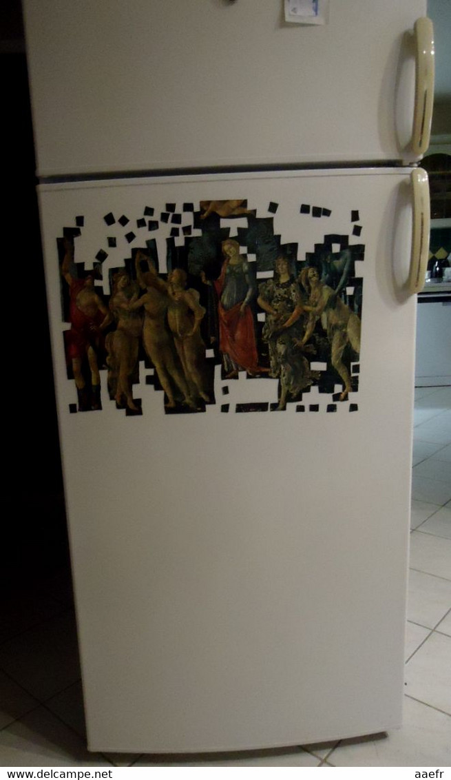 Puzzle De 900 Magnets - Le Printemps, La Primavera, Botticelli - Autres & Non Classés