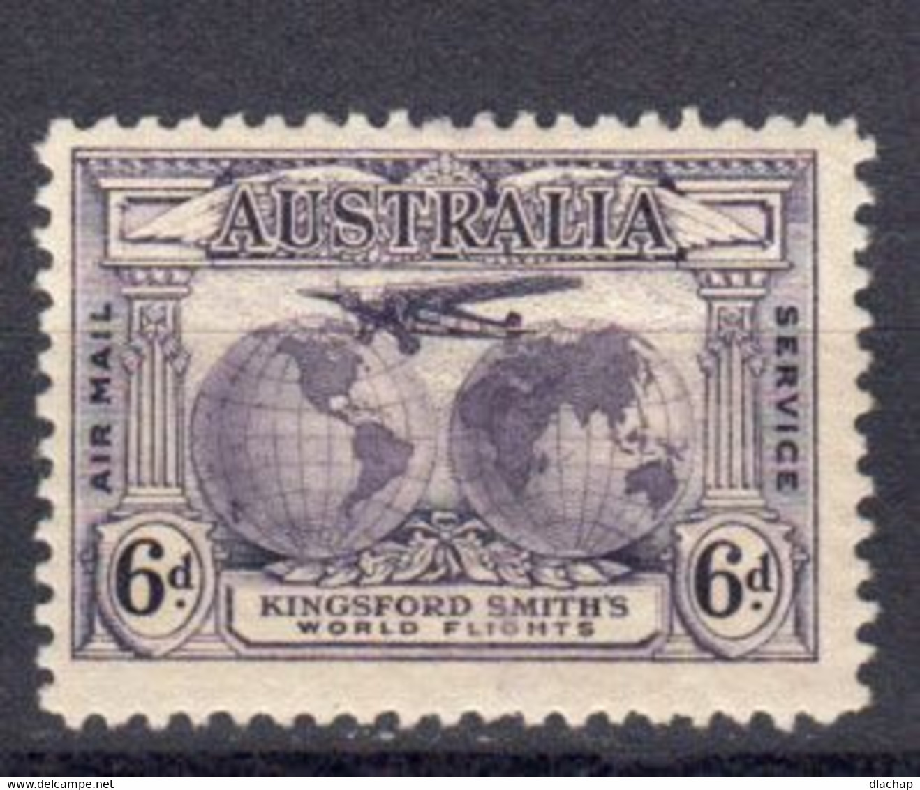 Australie Poste Aerienne 1931 Yvert 3 * Neuf Avec Charniere - Ungebraucht