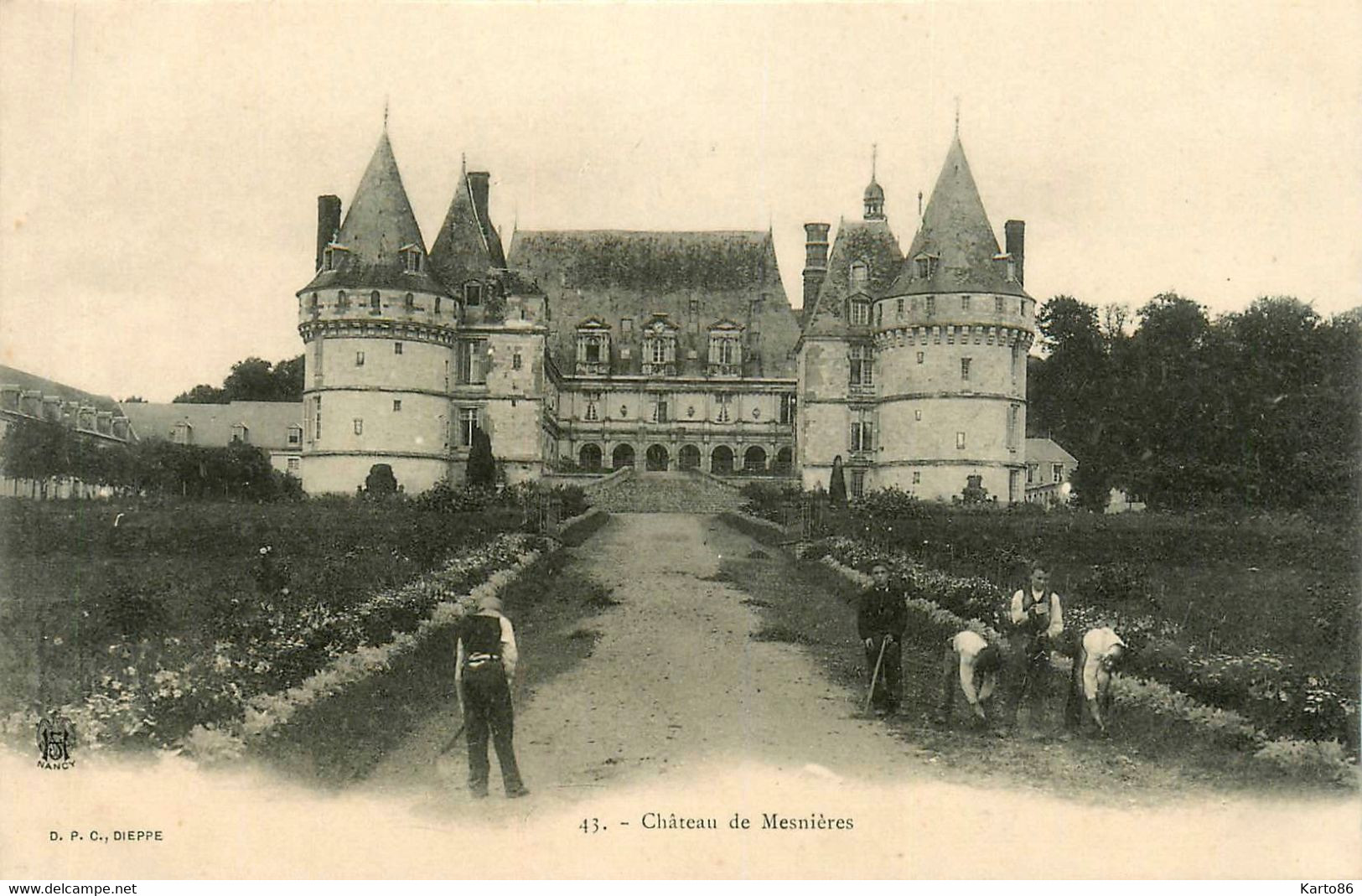 Mesnières * Vue Sur Le Château - Mesnières-en-Bray