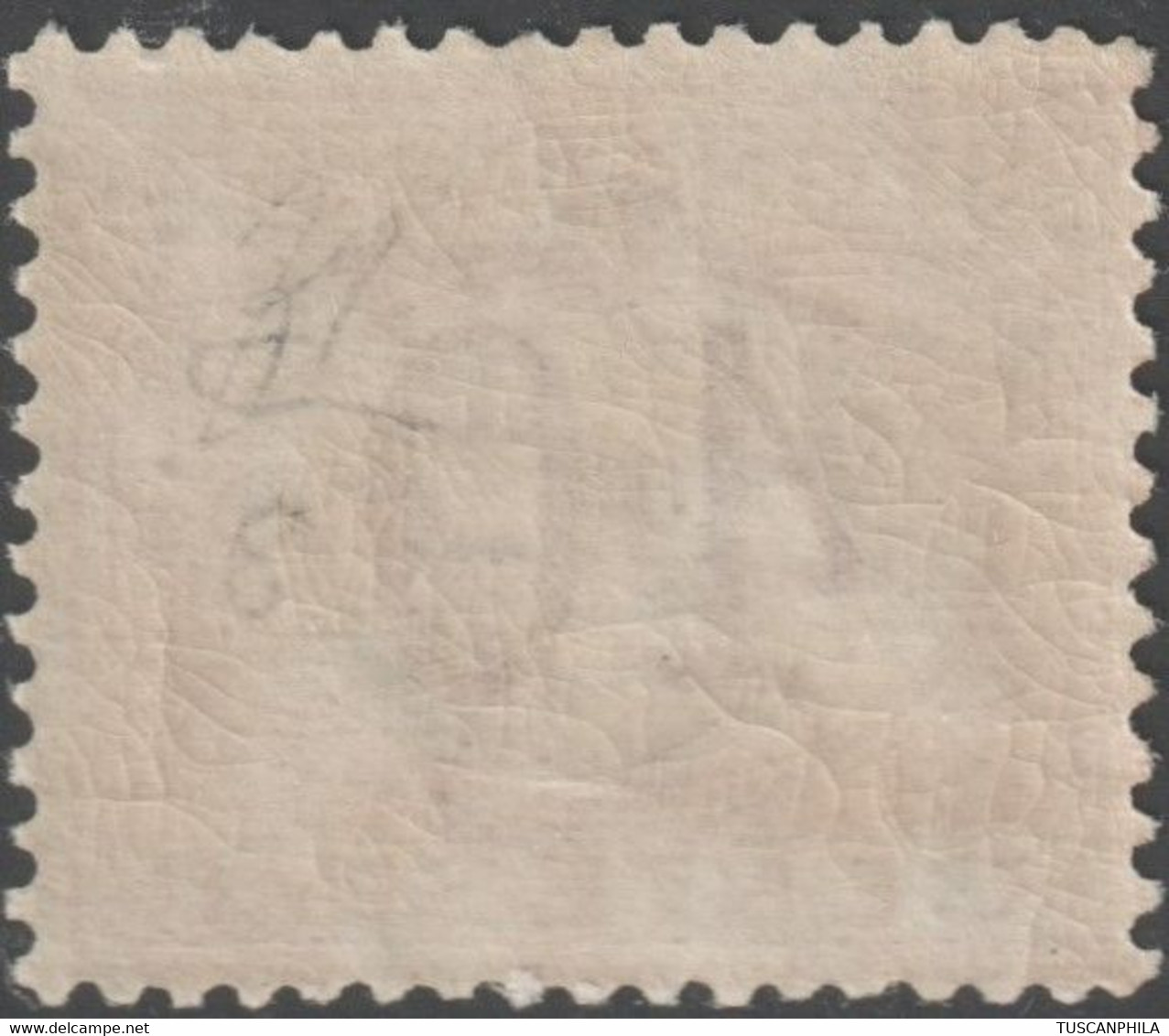 Regno D'Italia 1870 40 C. Ocra E Carminio Sass. 8 MNH** Certificato Cv 6000 - Segnatasse