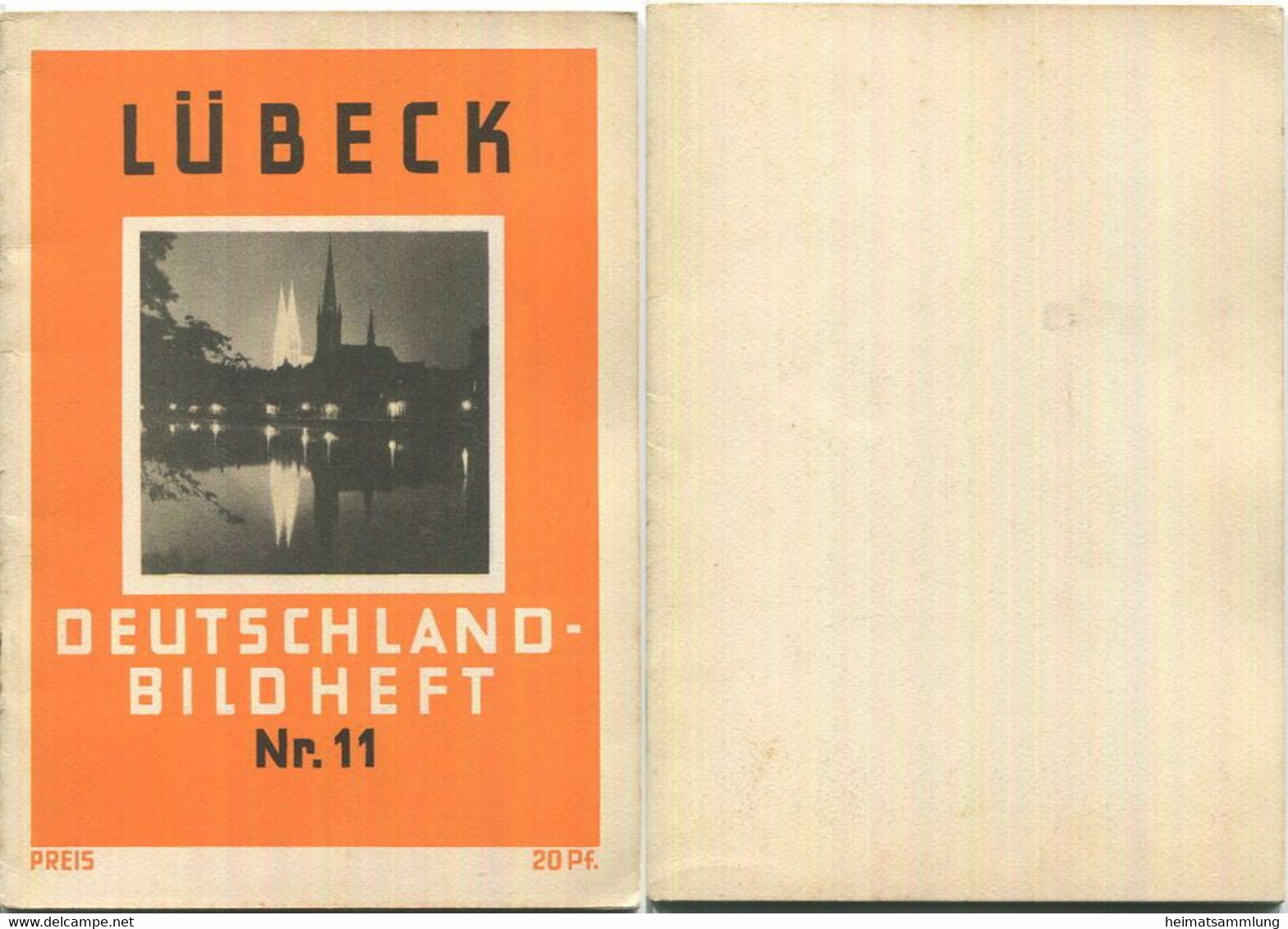 Nr. 11 Deutschland-Bildheft - Lübeck - Otros & Sin Clasificación