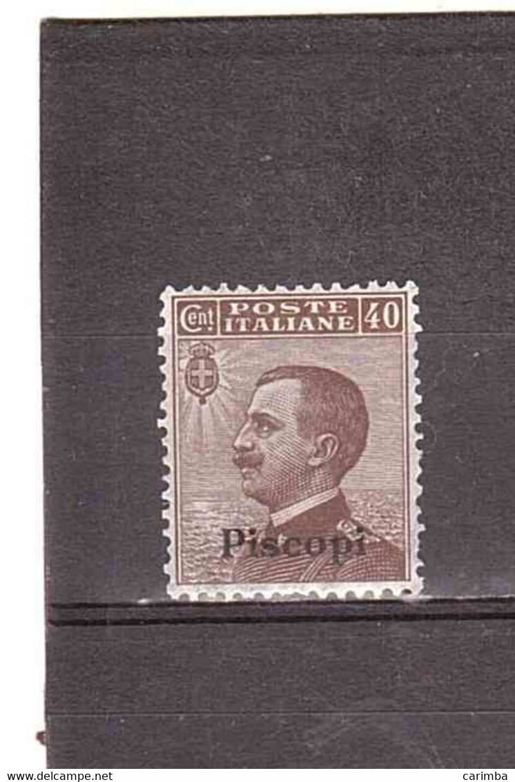 CENT.40 NUOVO - Aegean (Piscopi)