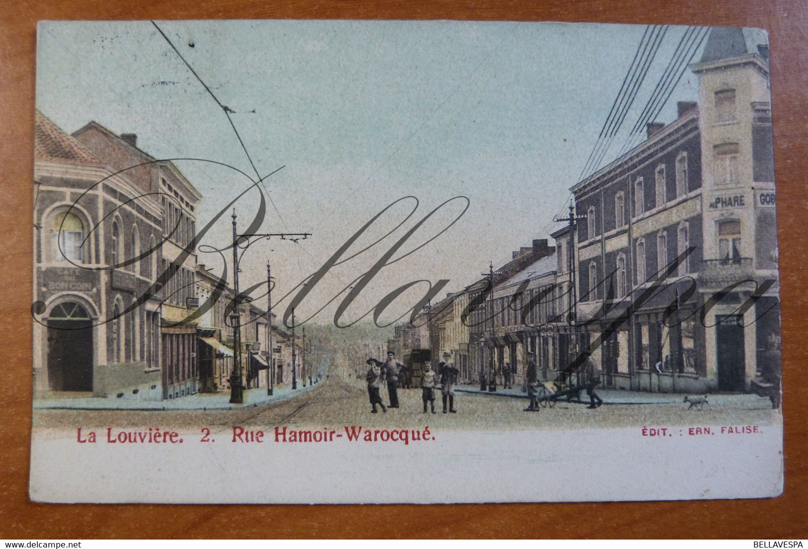 La Louviere. Rue Hamoir Waroque N°2-1911 - La Louvière