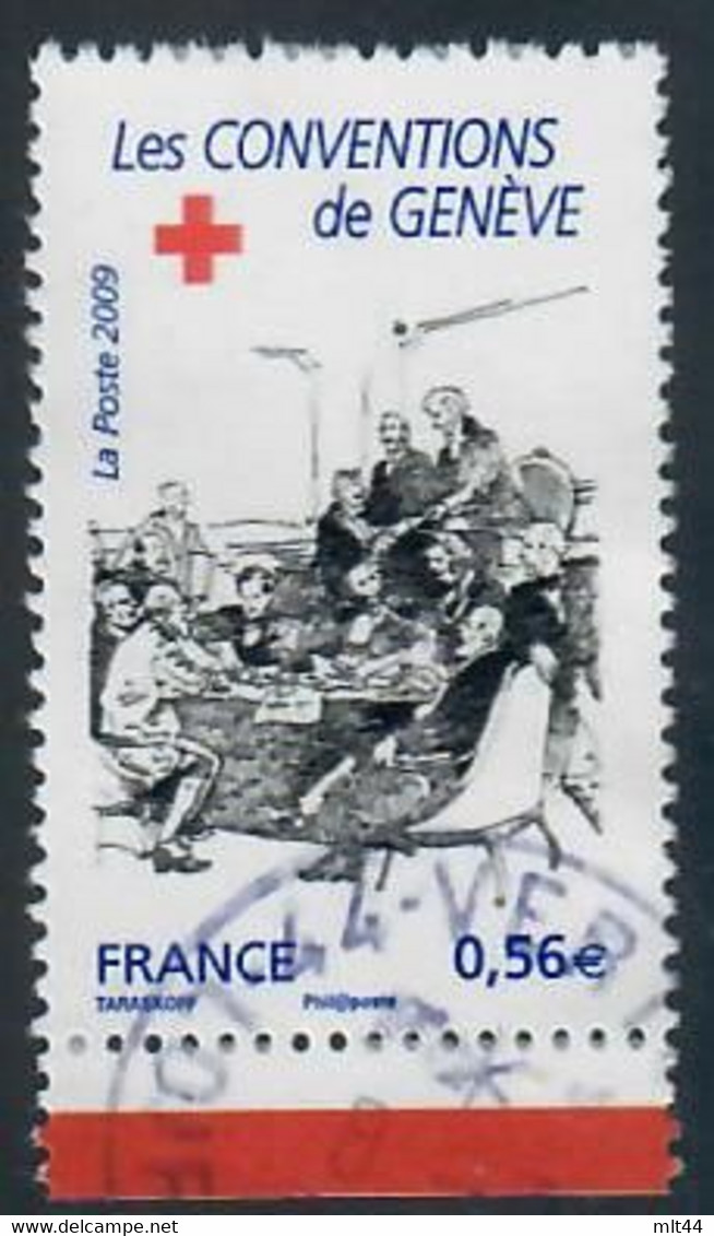 YT 4389 - Croix Rouge -  La Convention De Geneve - Rond - Oblitérés