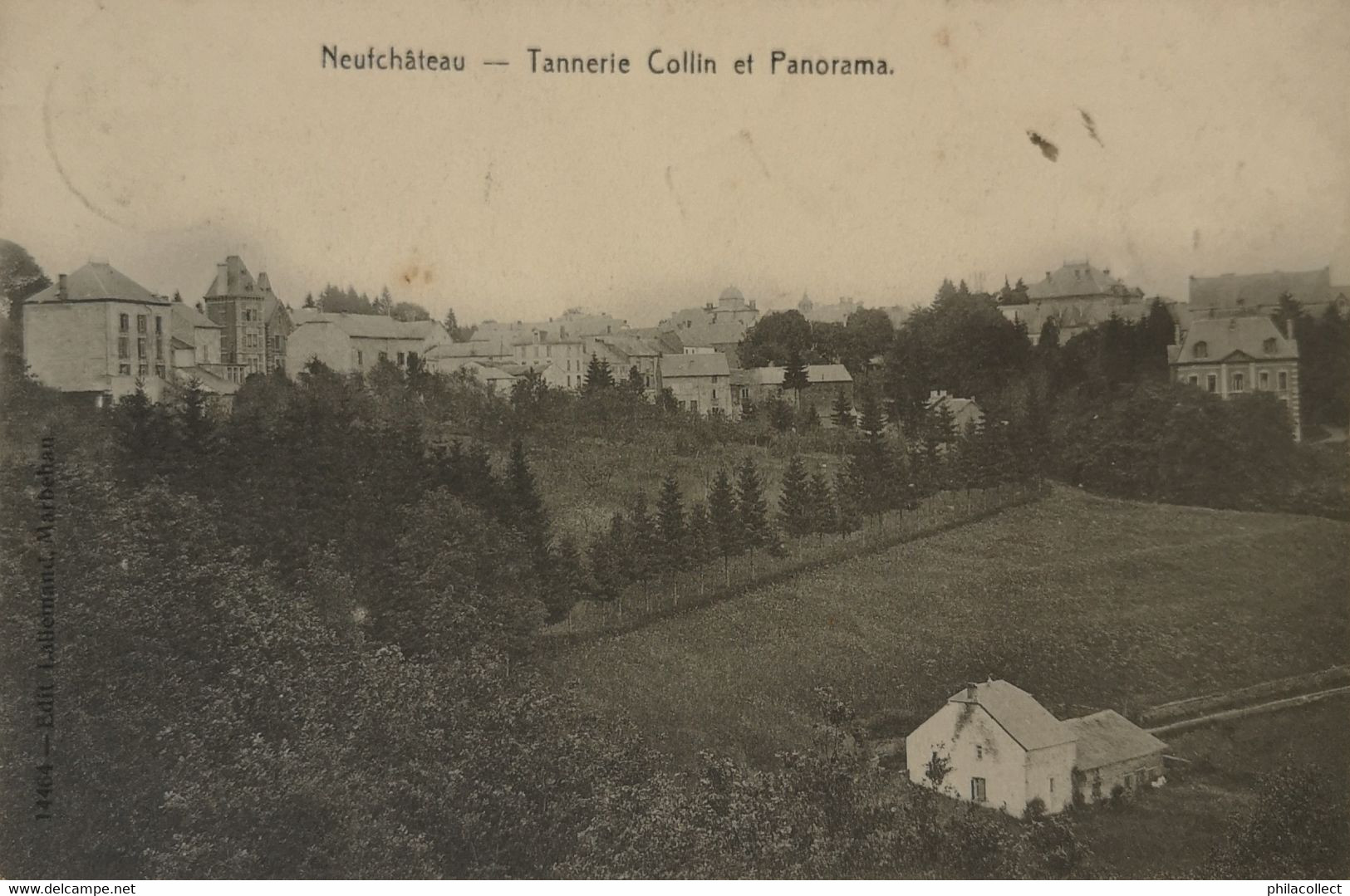 Neufchateau // Tannerie Collin Et Panorama 1909 - Neufchâteau