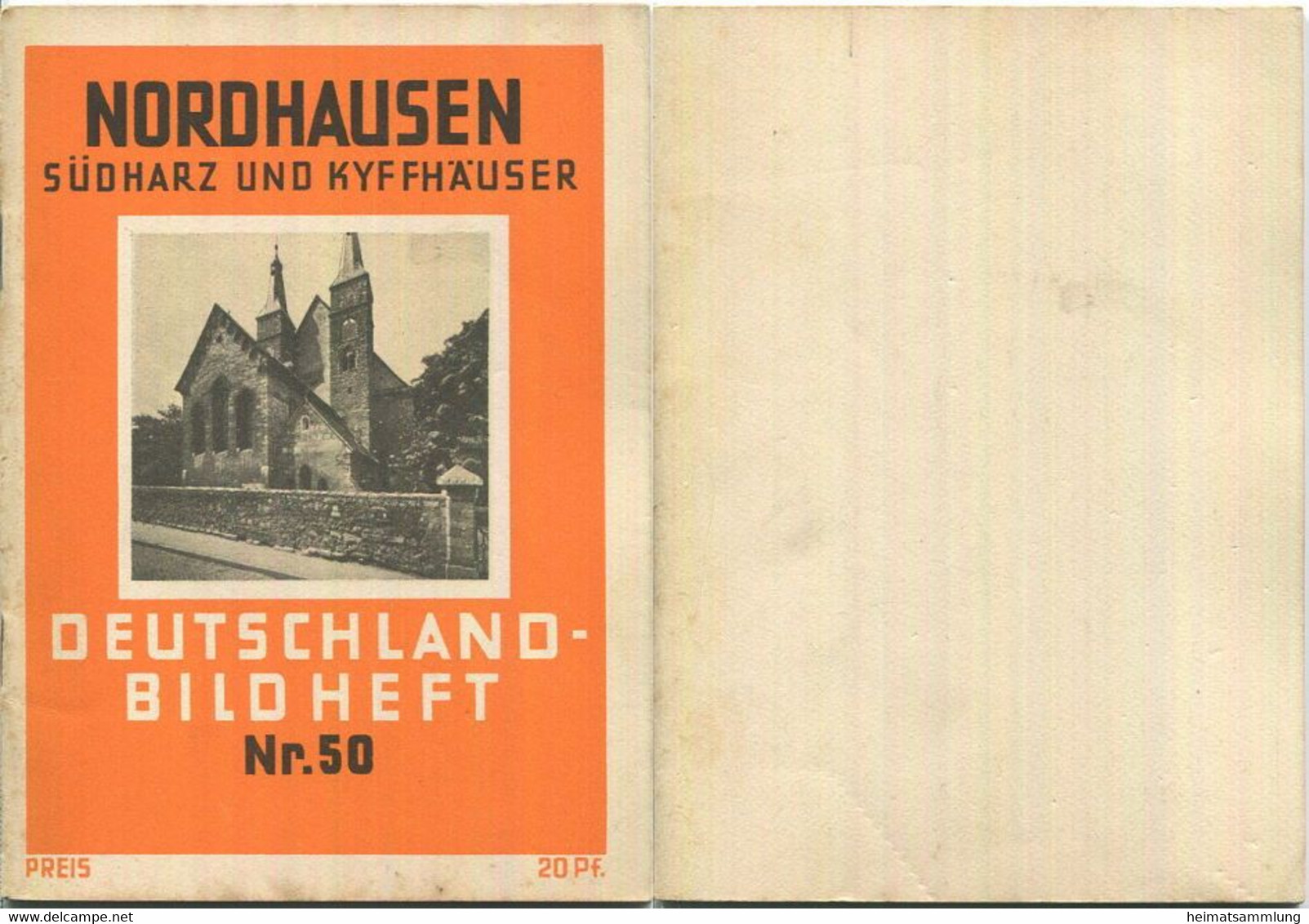 Nr. 50 Deutschland-Bildheft - Nordhausen - Südharz - Kyffhäuser - Otros & Sin Clasificación