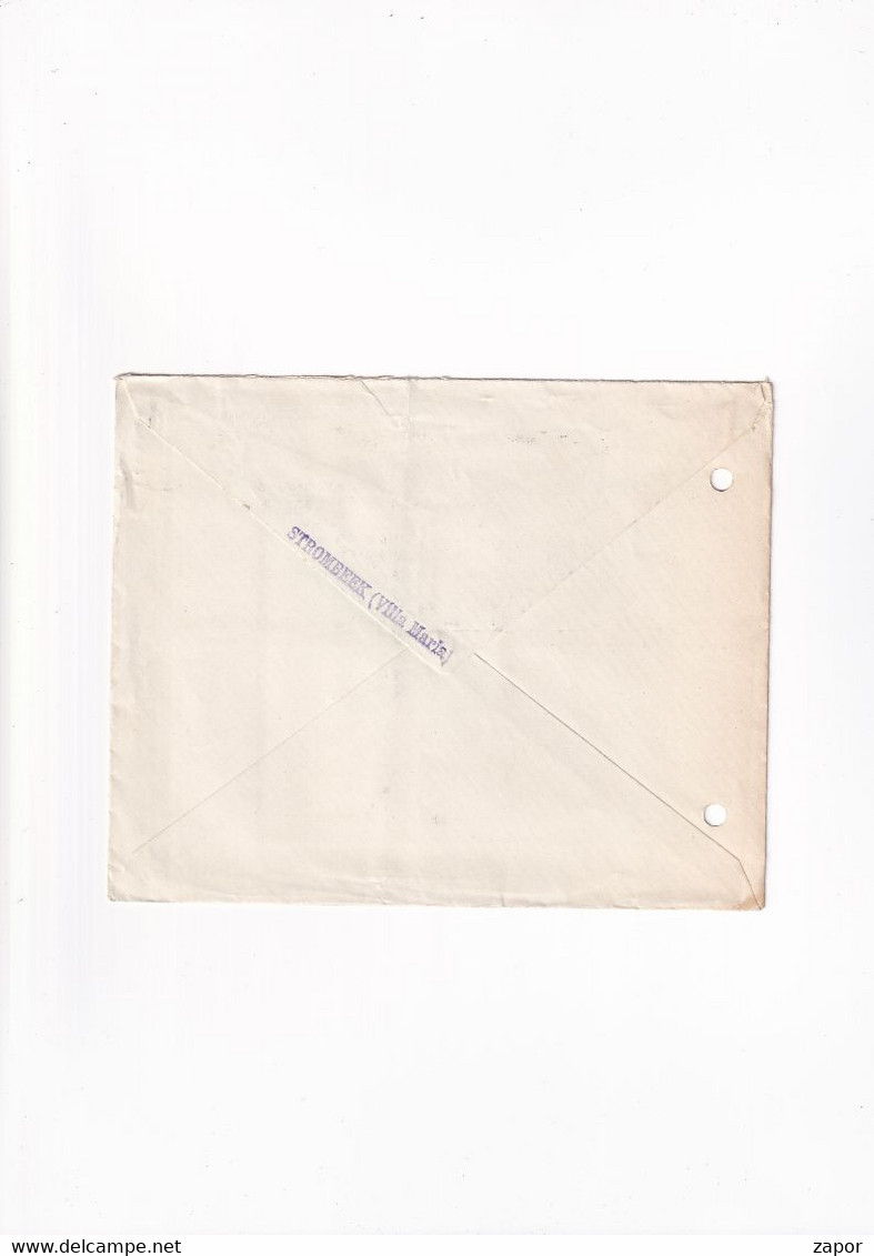 Brief / Lettre - Strombeek Naar Brussel - 1919 - - Enveloppes-lettres