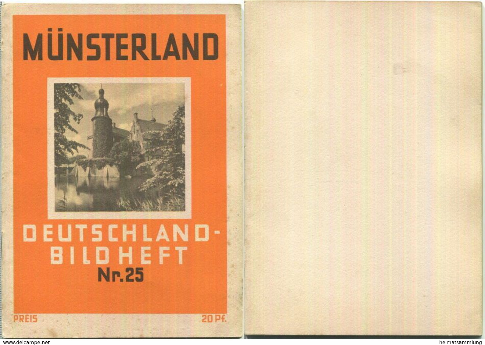 Nr. 25 Deutschland-Bildheft - Münsterland - Altri & Non Classificati