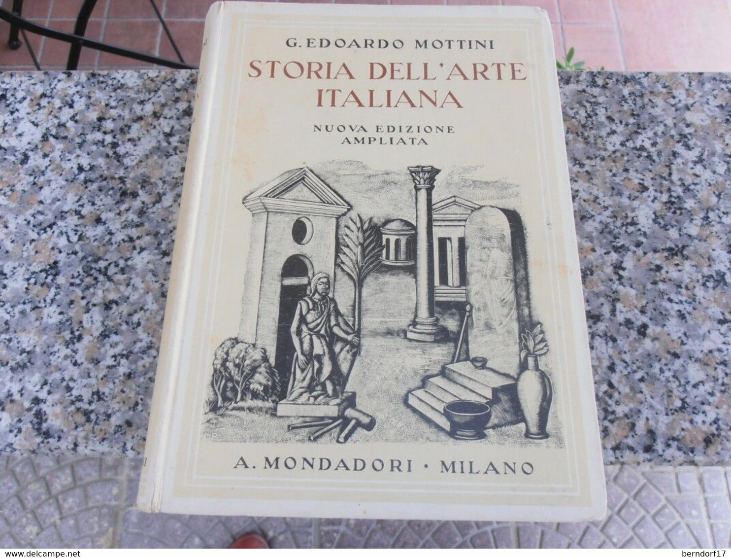 STORIA DELL'ARTE ITALIANA - G. EDOARDO MOTTINI - 1939 - Arts, Architecture