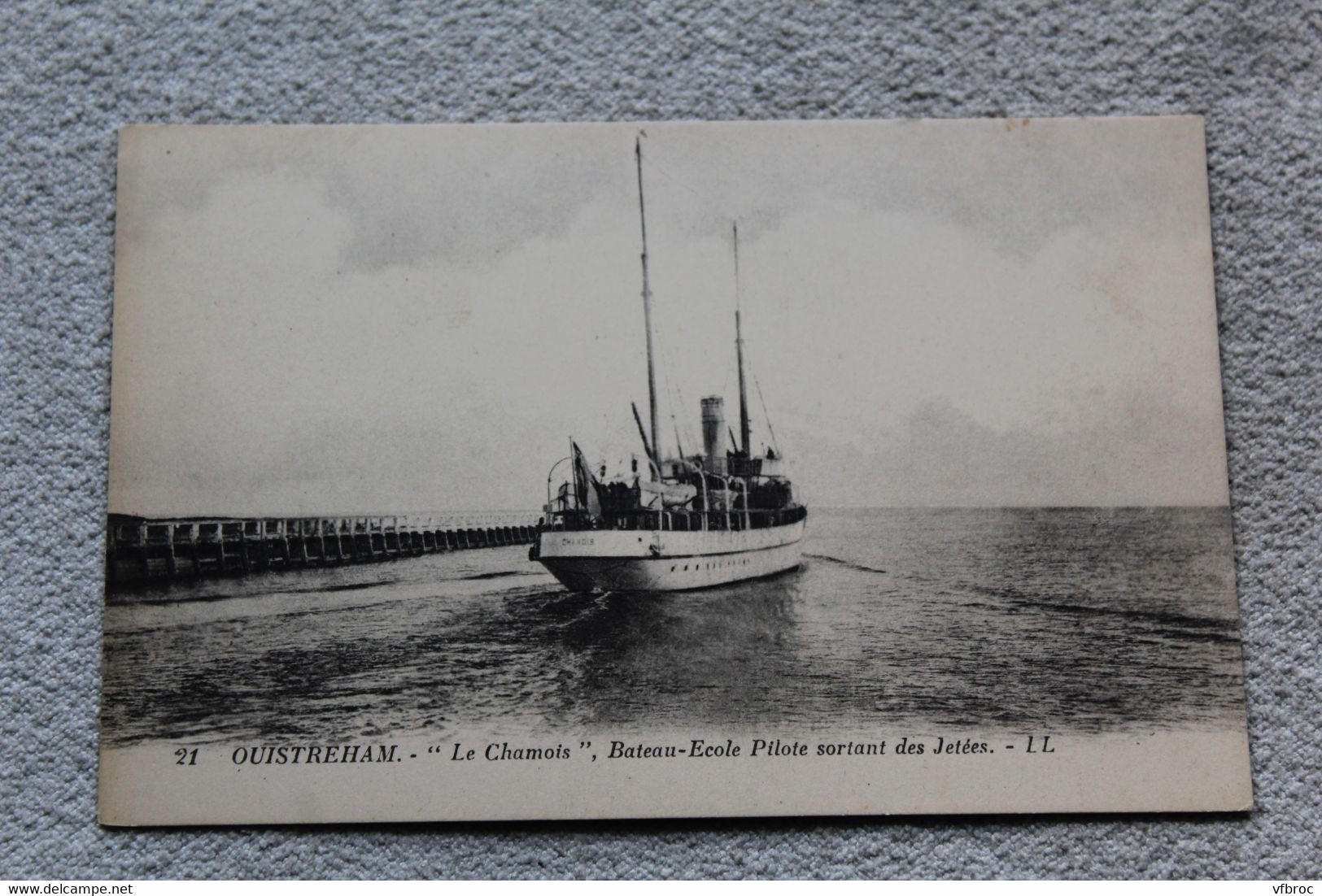 Le Chamois, Bateau école Pilote Sortant Des Jetées, Ouistreham, Calvados 14 - Other & Unclassified