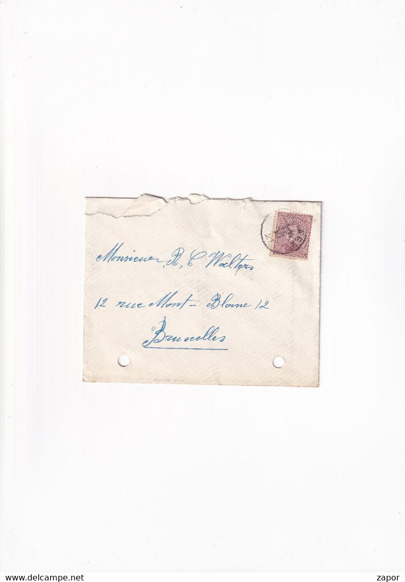 Brief / Lettre - Paturage? Naar Brussel - 1921 - Letter Covers