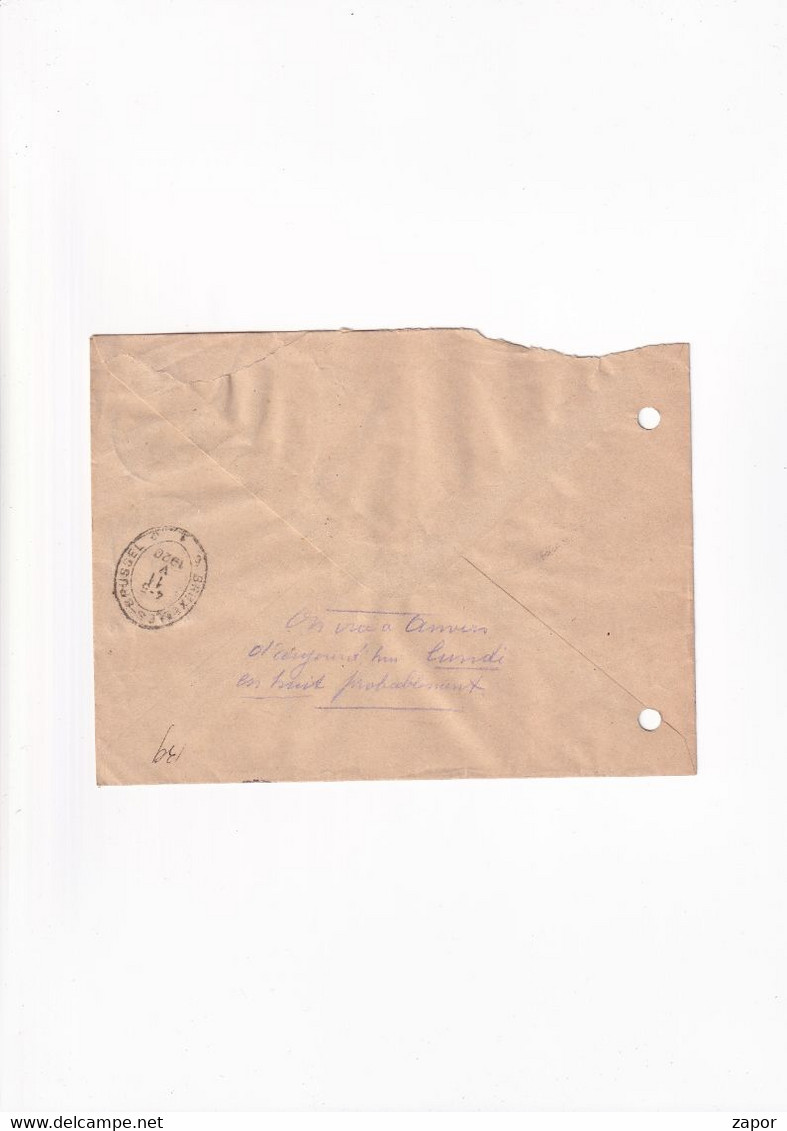 RECOMMANDE - AANGETEKEND - Brief / Lettre - Tielen Naar Brussel - 1920 - 143 Dinant 40c - Letter Covers