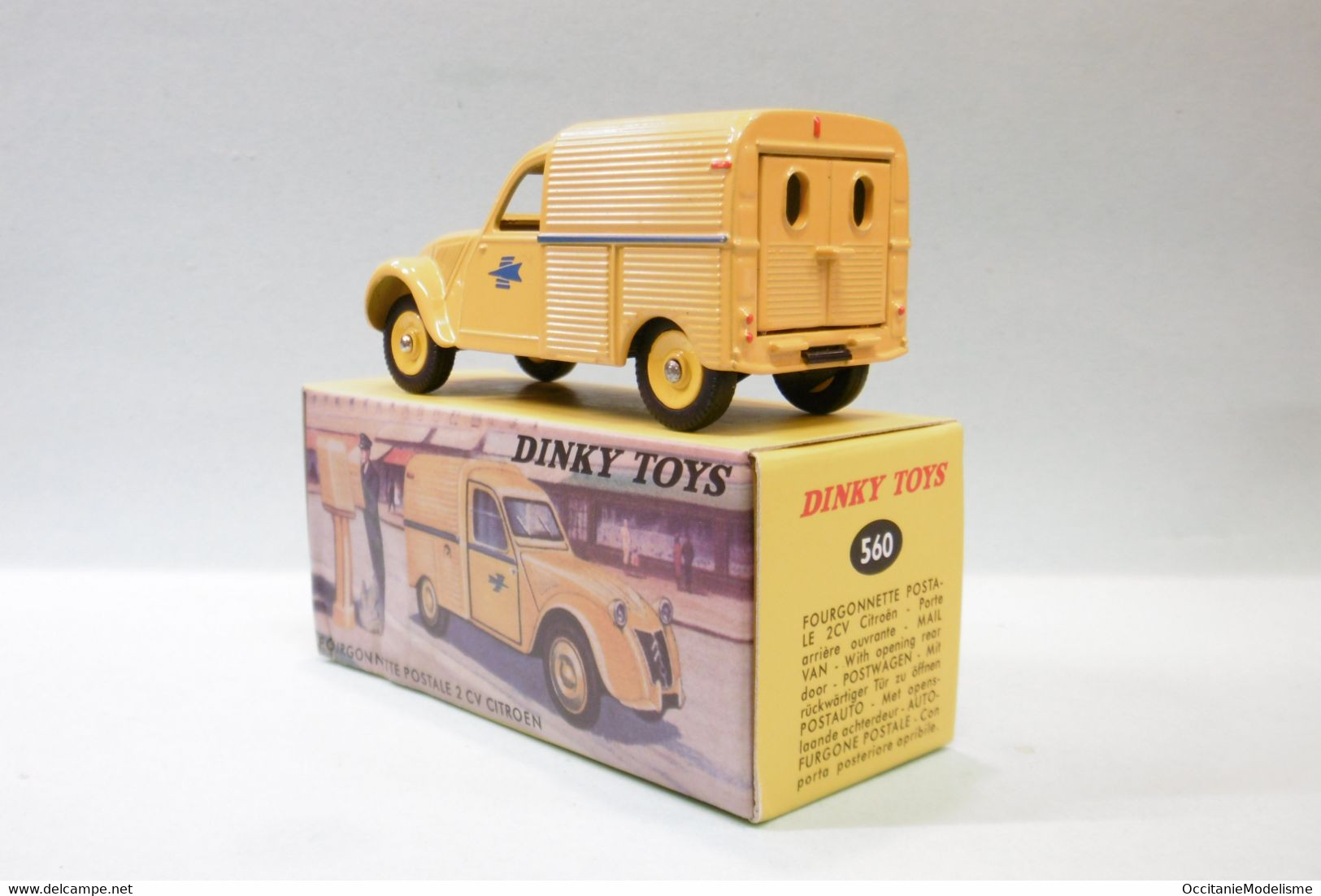 Dinky Toys / Atlas - CITROEN 2CV FOURGONNETTE POSTALE Réf. 560 Neuf NBO 1/43 - Dinky