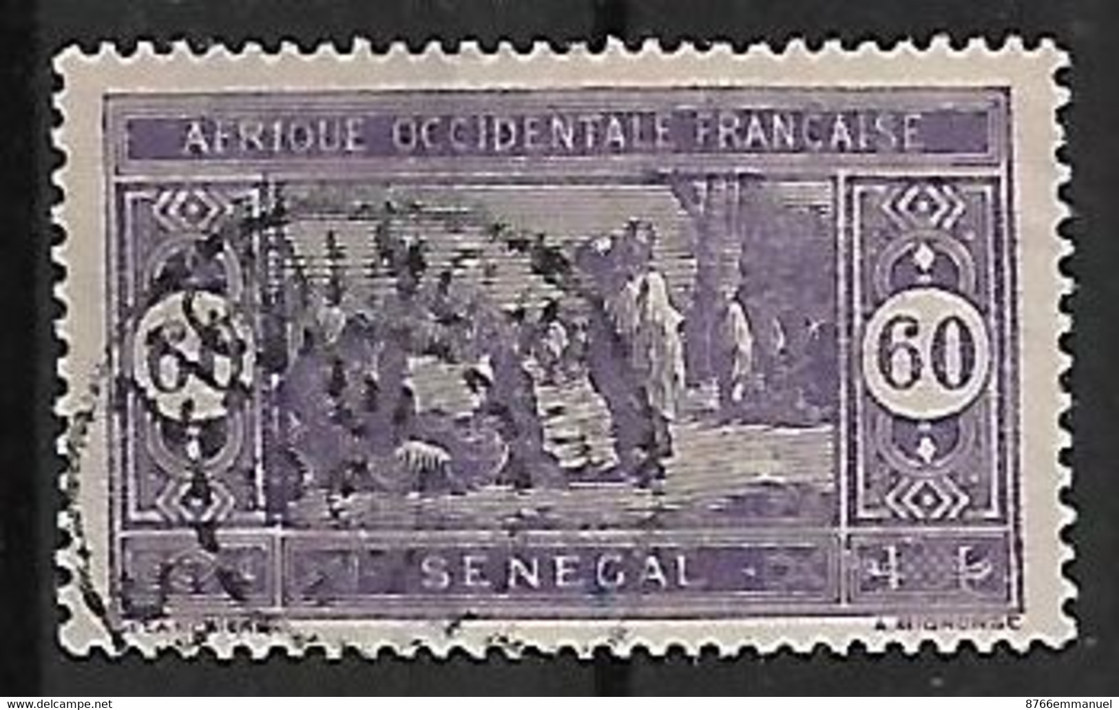 SENEGAL N°34  Belle Oblitération De Ziguinchor - Usati